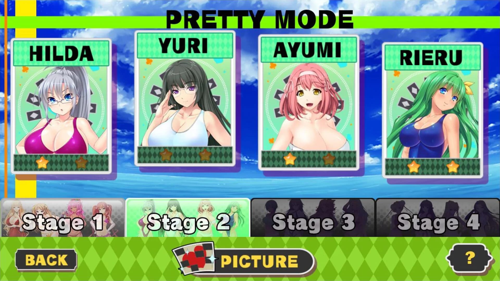 Poker Pretty Girls Battle: Texas Hold'em screenshot 1