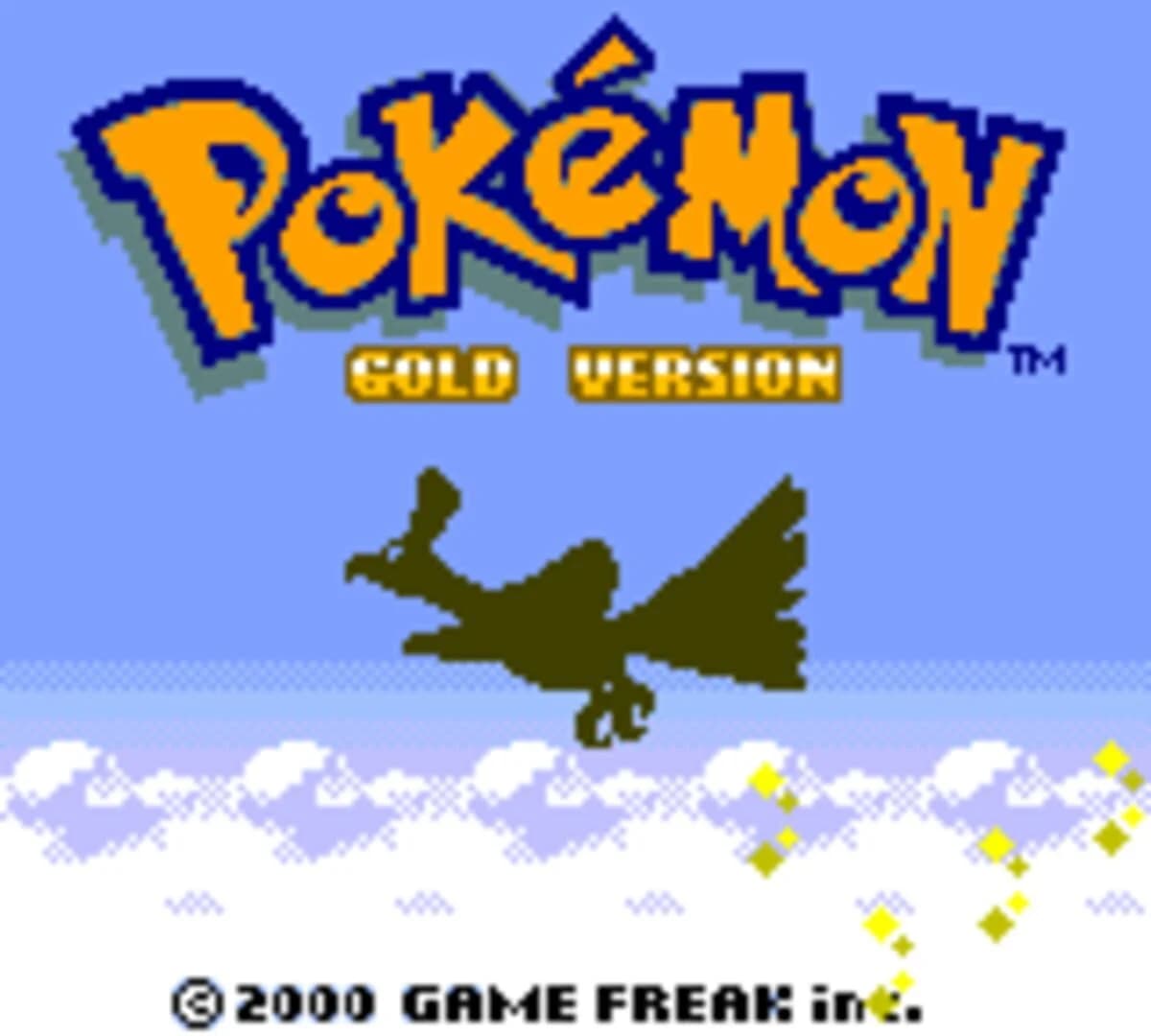 Pokémon Gold Version screenshot 1