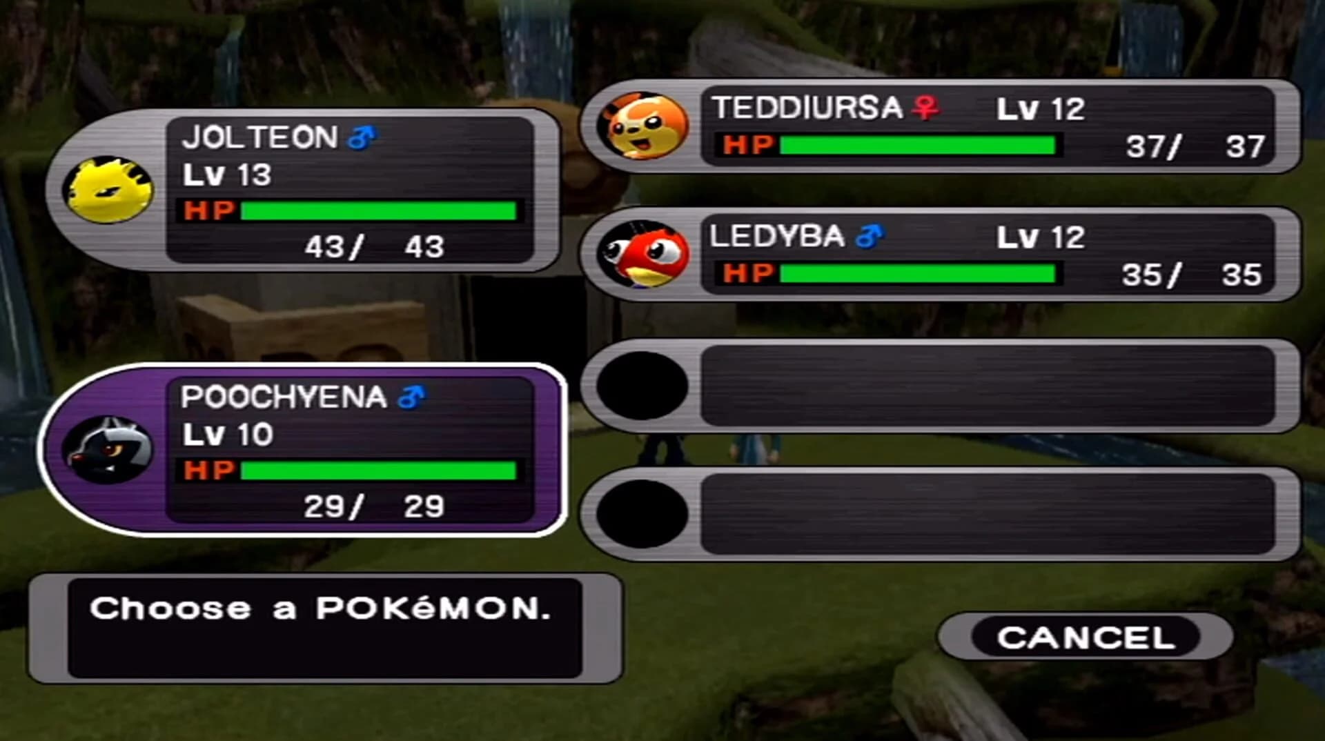 Pokémon XD: Gale of Darkness screenshot 3
