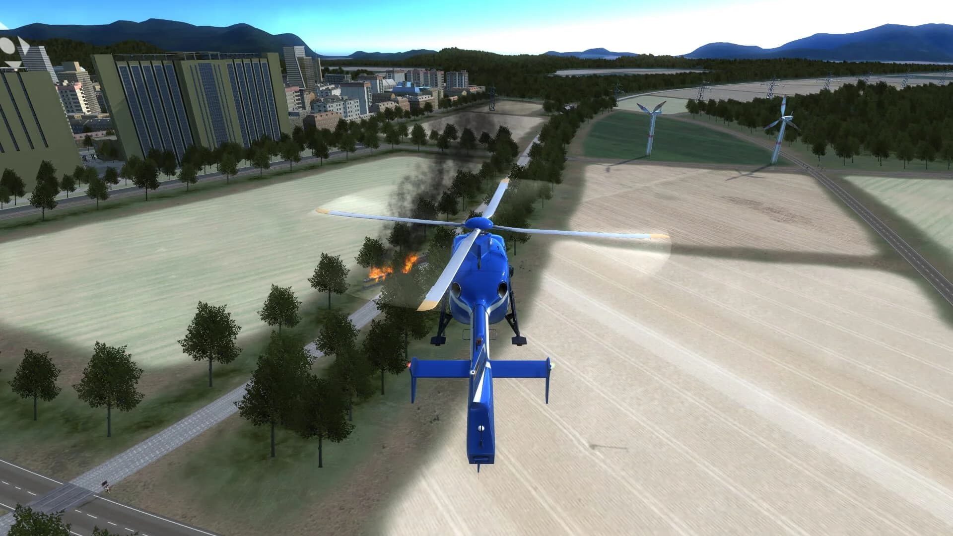 Police Helicopter Simulator screenshot 2