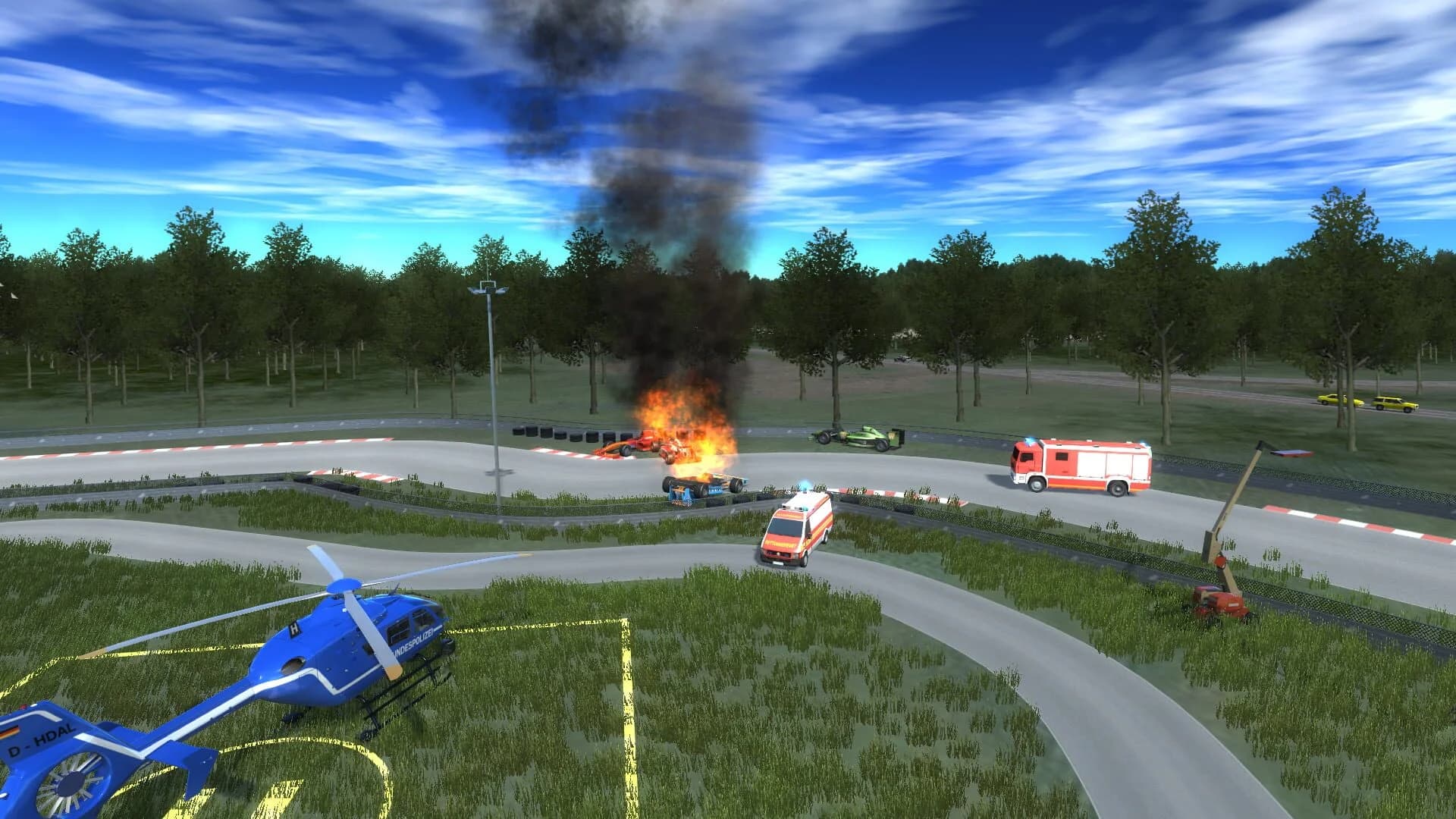 Police Helicopter Simulator screenshot 4