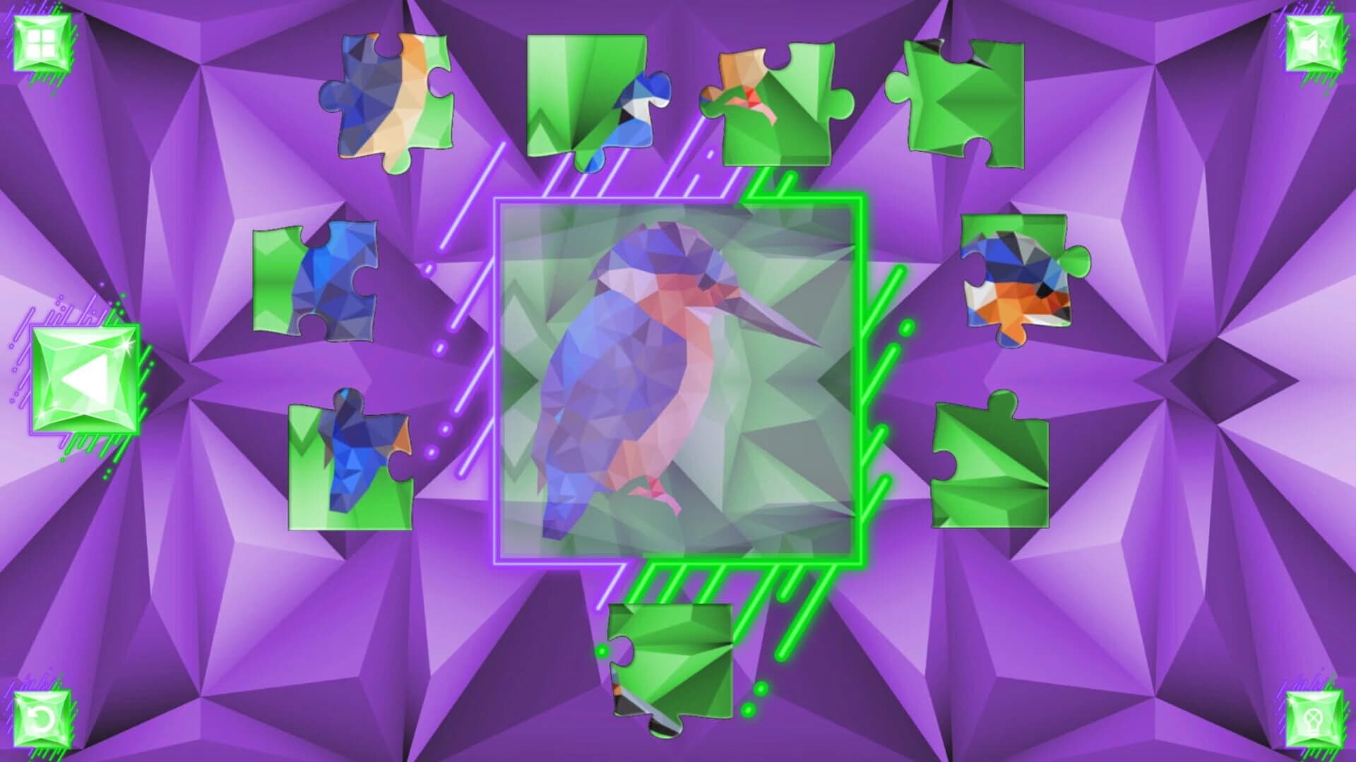 Poly Jigsaw: Birds screenshot 2