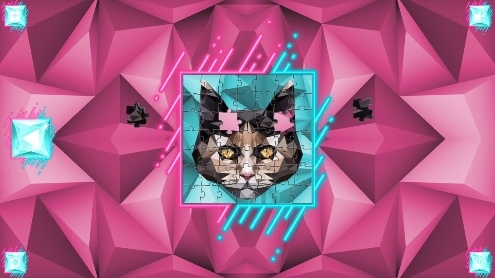 Poly Jigsaw: Cats screenshot 5