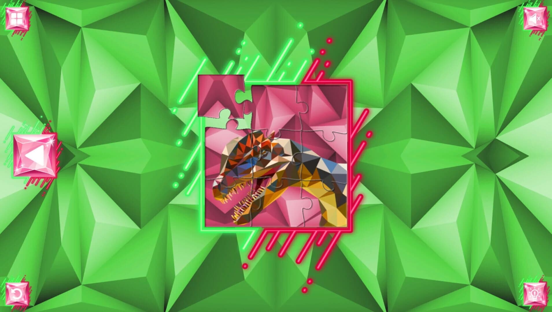 Poly Jigsaw: Dinosaurs screenshot 2