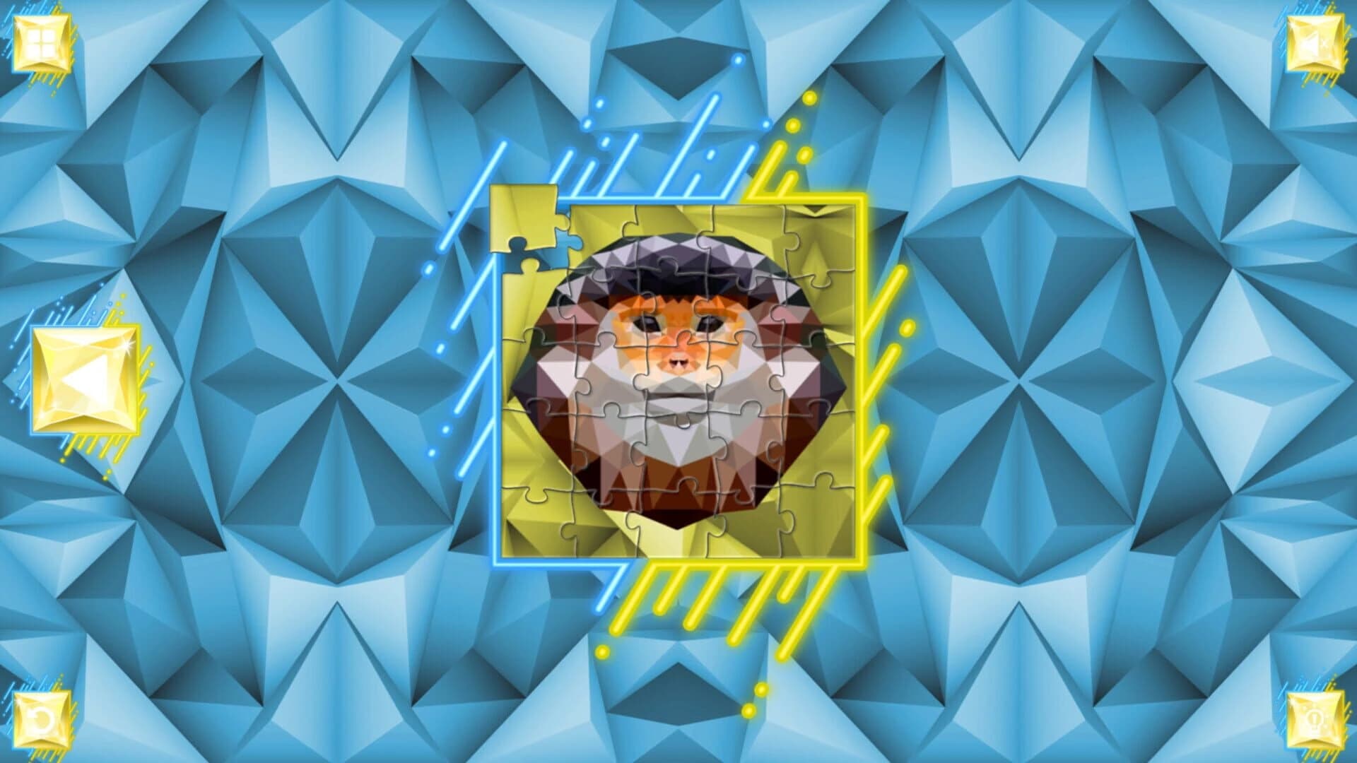 Poly Jigsaw: Primates screenshot 4