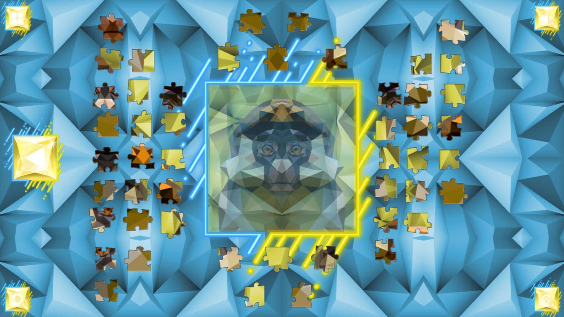 Poly Jigsaw: Primates screenshot 5