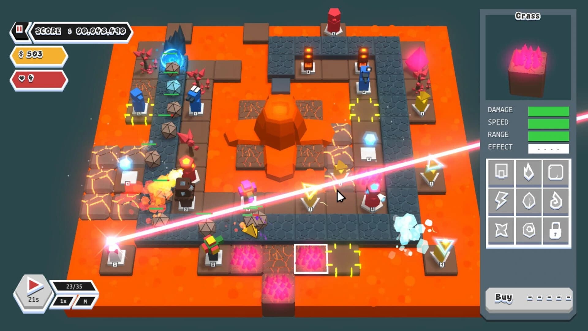Polygons Tower Defense screenshot 4