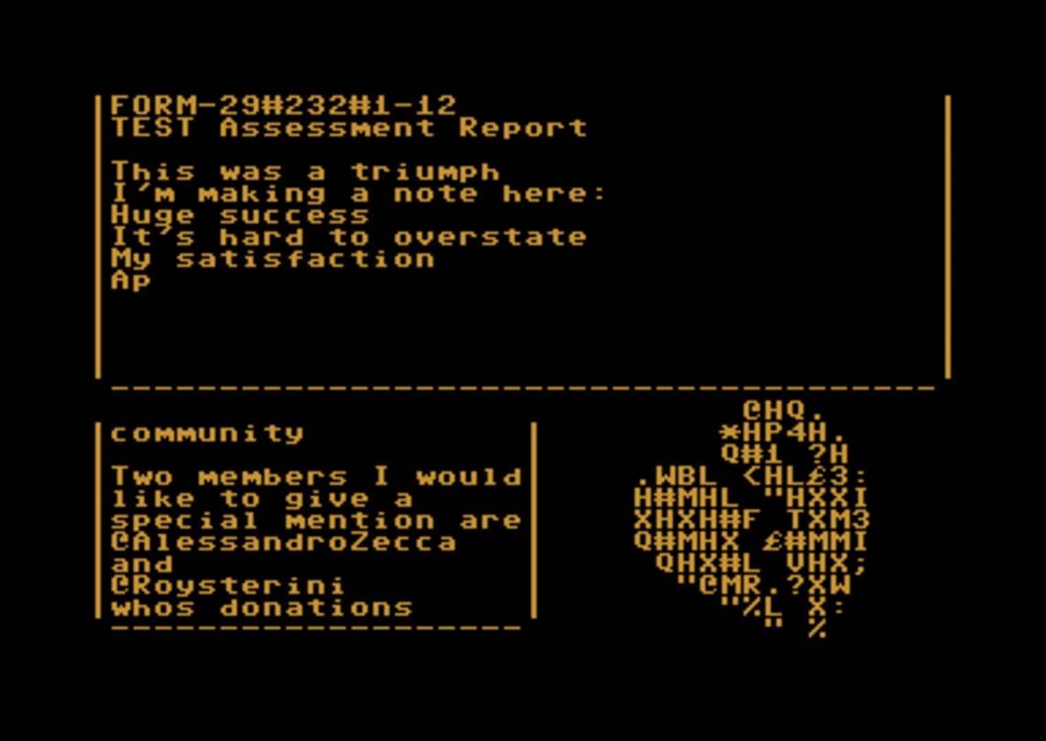 Portal for the C64 screenshot 4