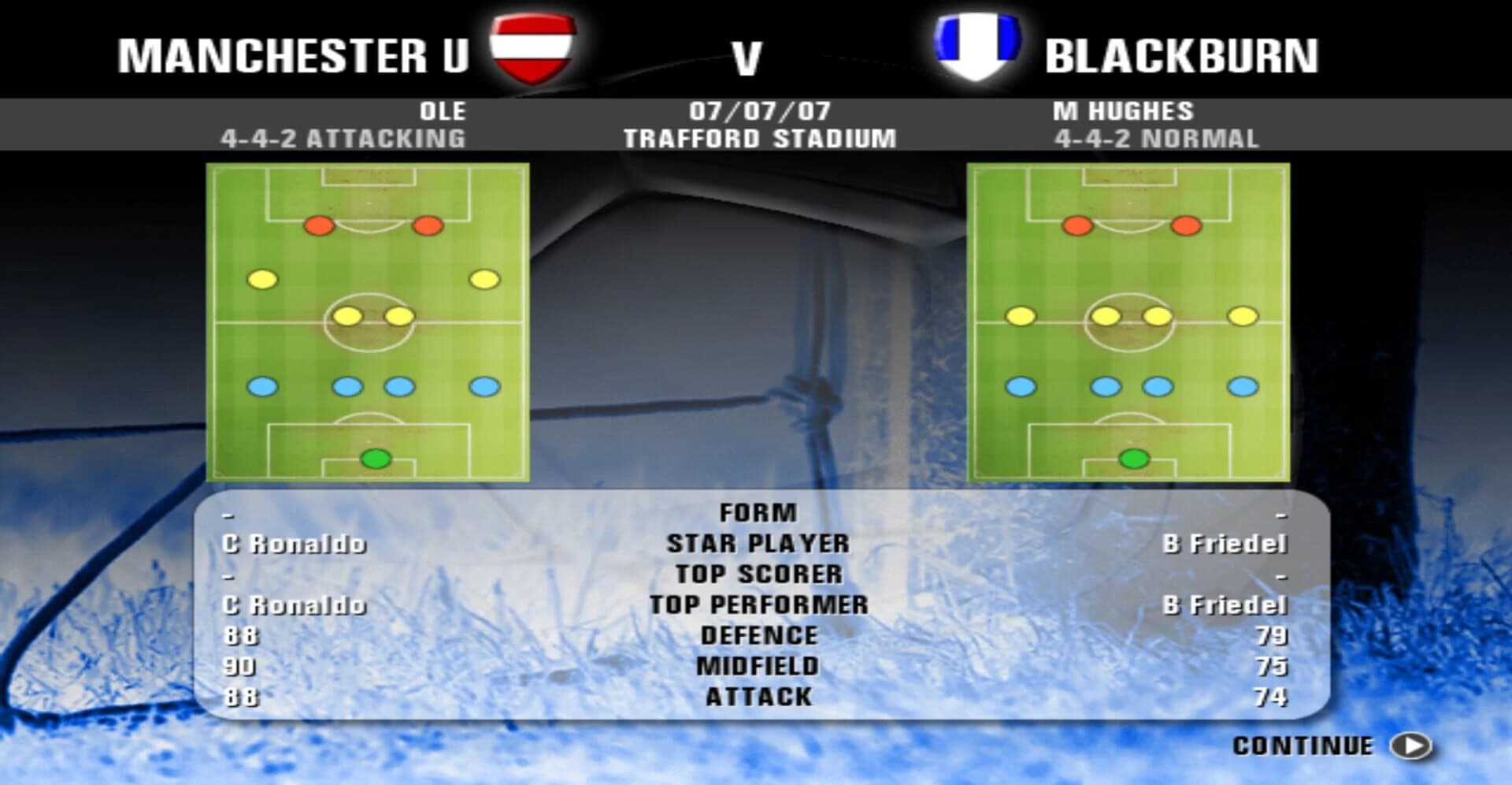 Premier Manager 08 screenshot 3
