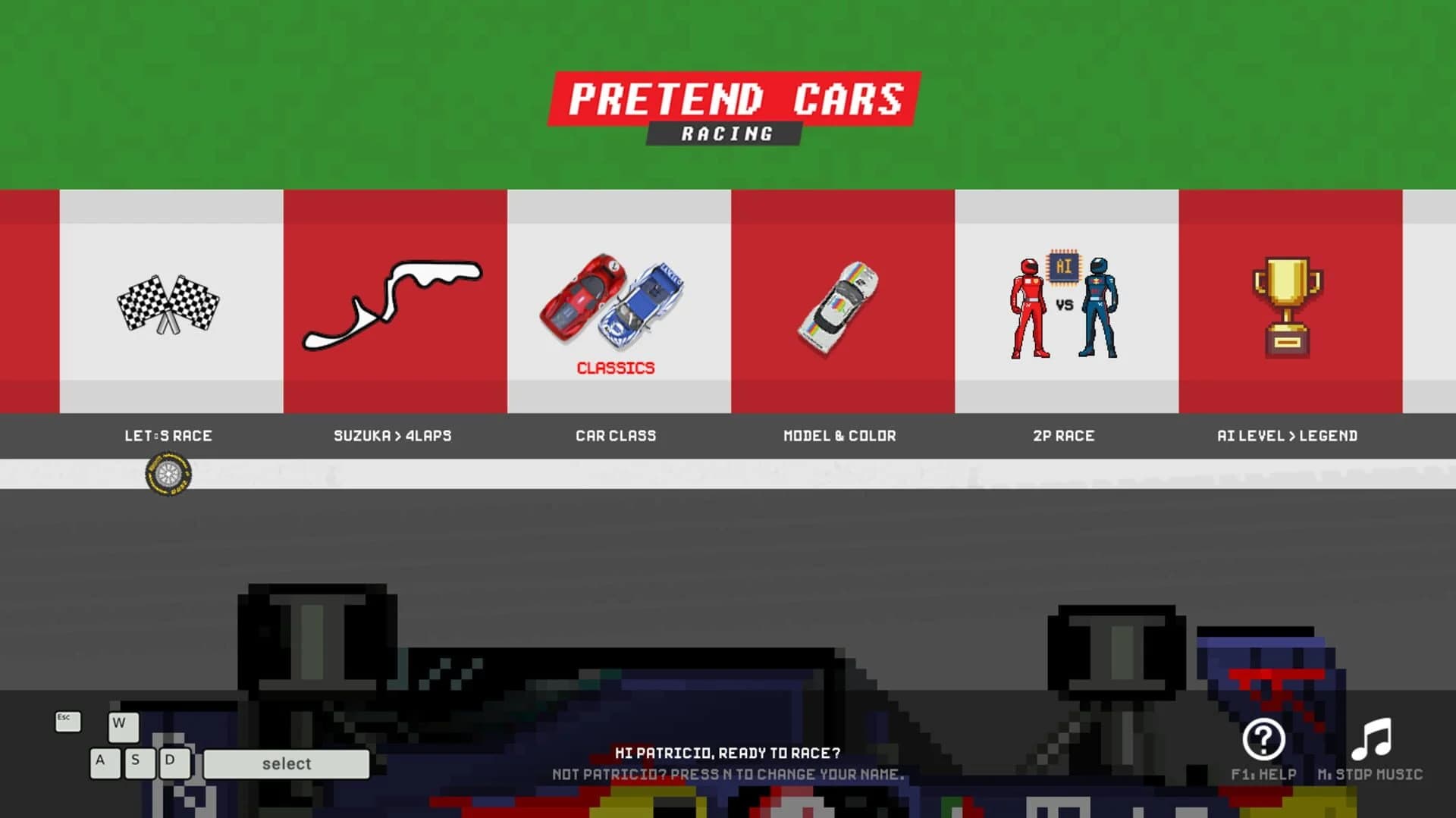 Pretend Cars Racing screenshot 1