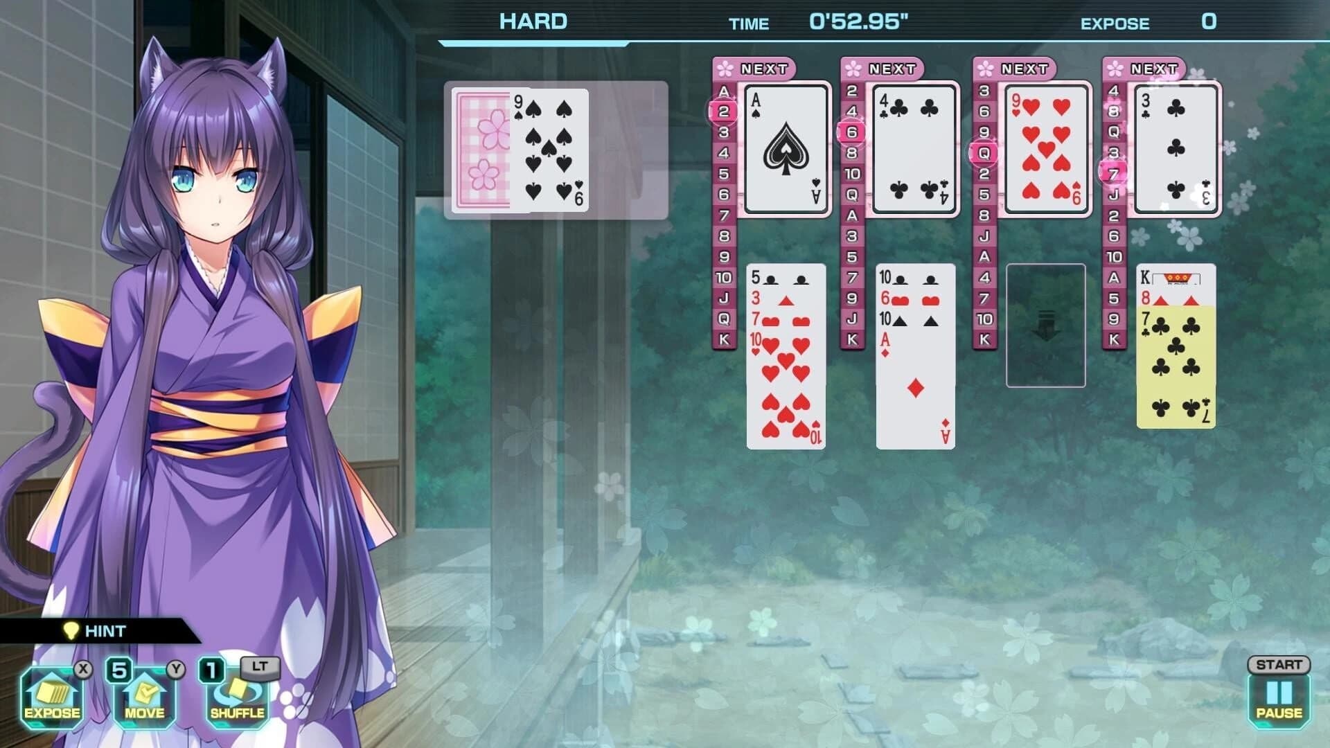 Pretty Girls Four Kings Solitaire screenshot 3