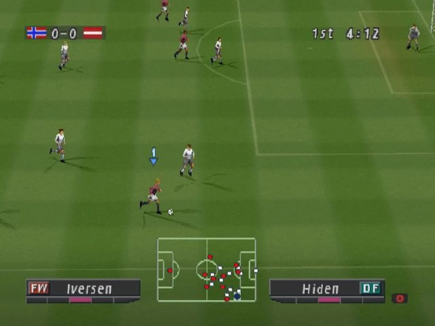 Pro Evolution Soccer 2 screenshot 1
