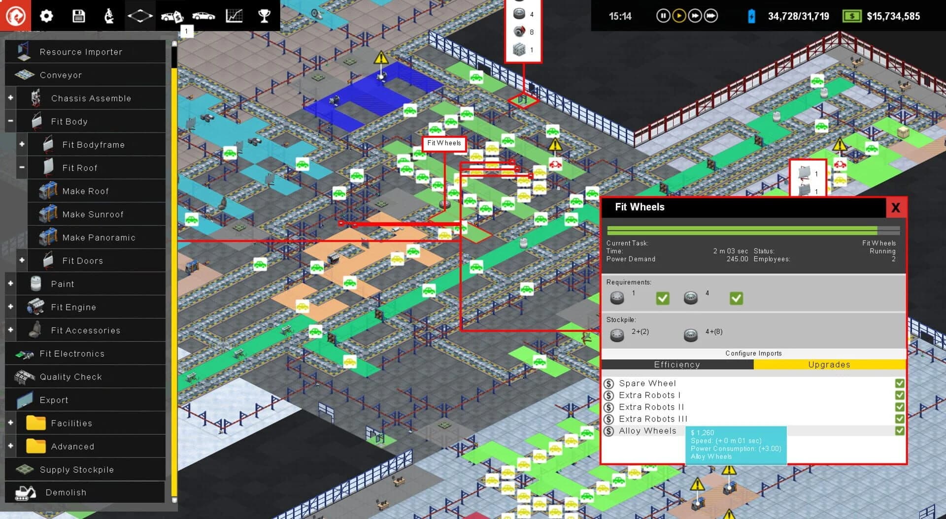 Production Line screenshot 2