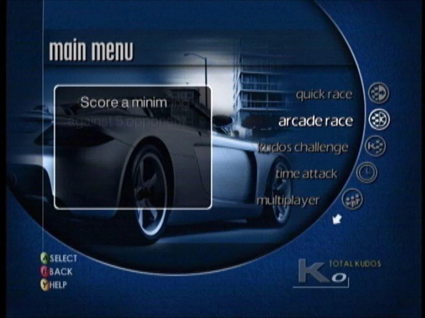 Project Gotham Racing screenshot 1