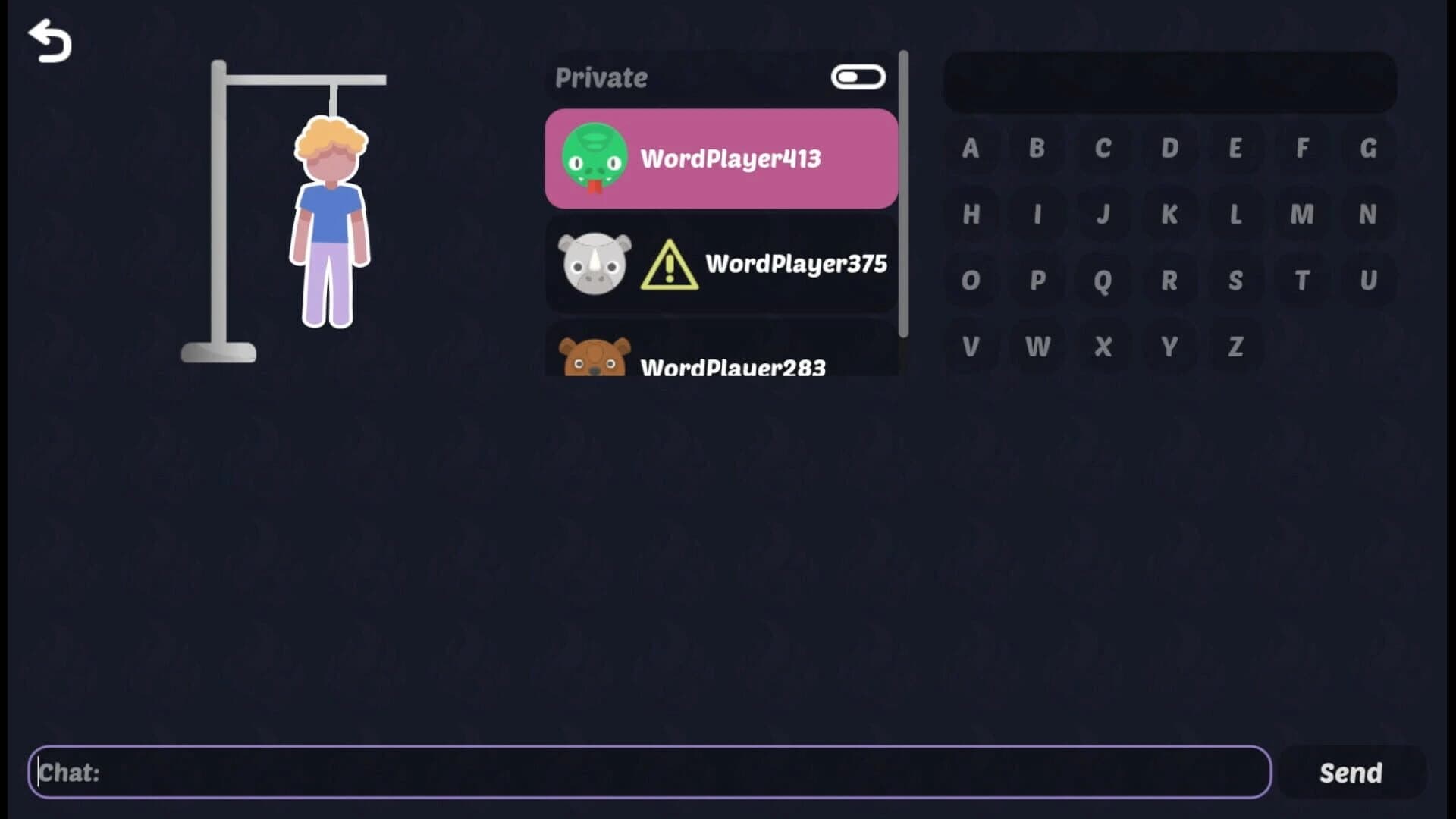 Project Hangman screenshot 1