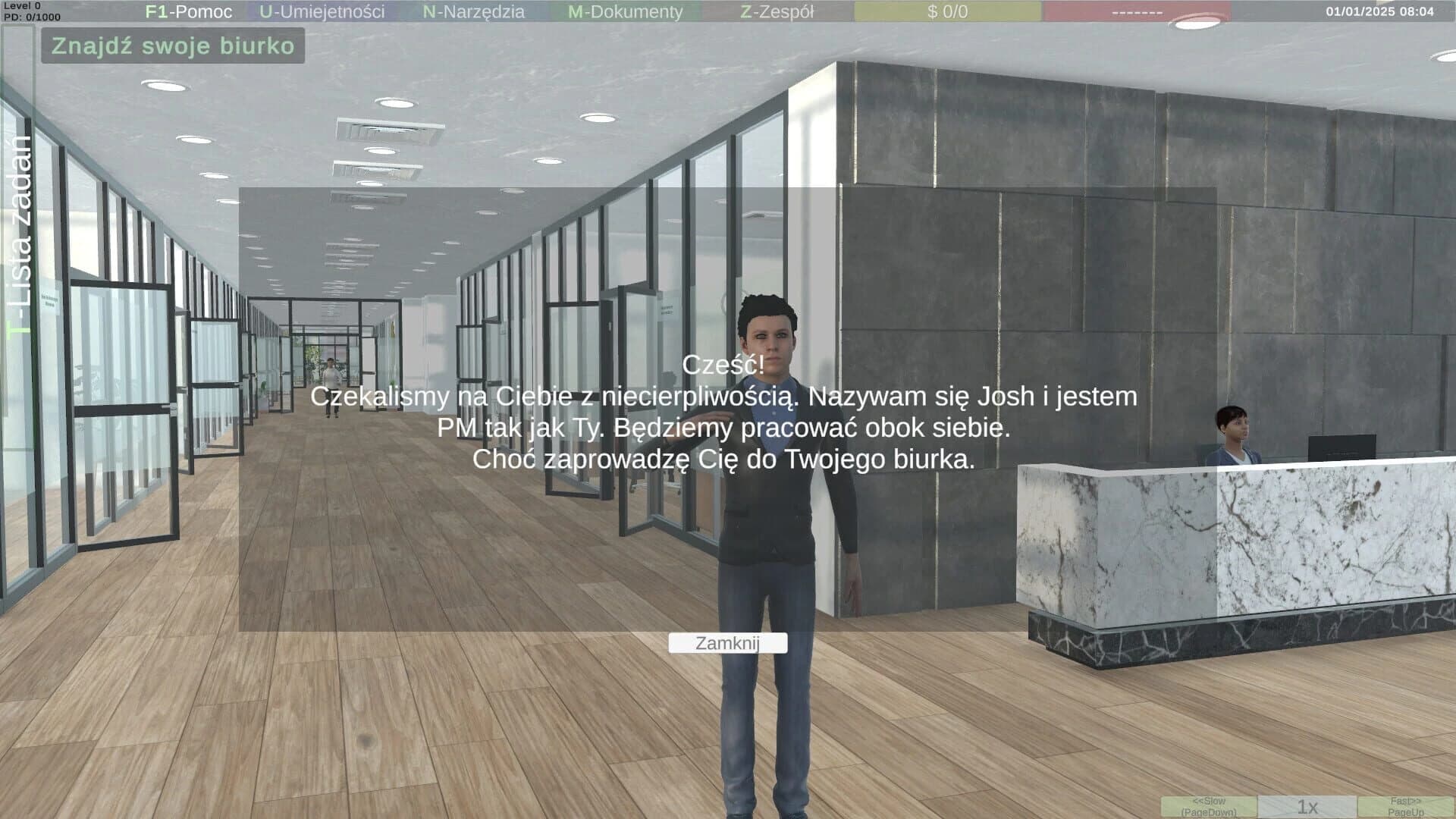Project Manager: Initiation screenshot 2