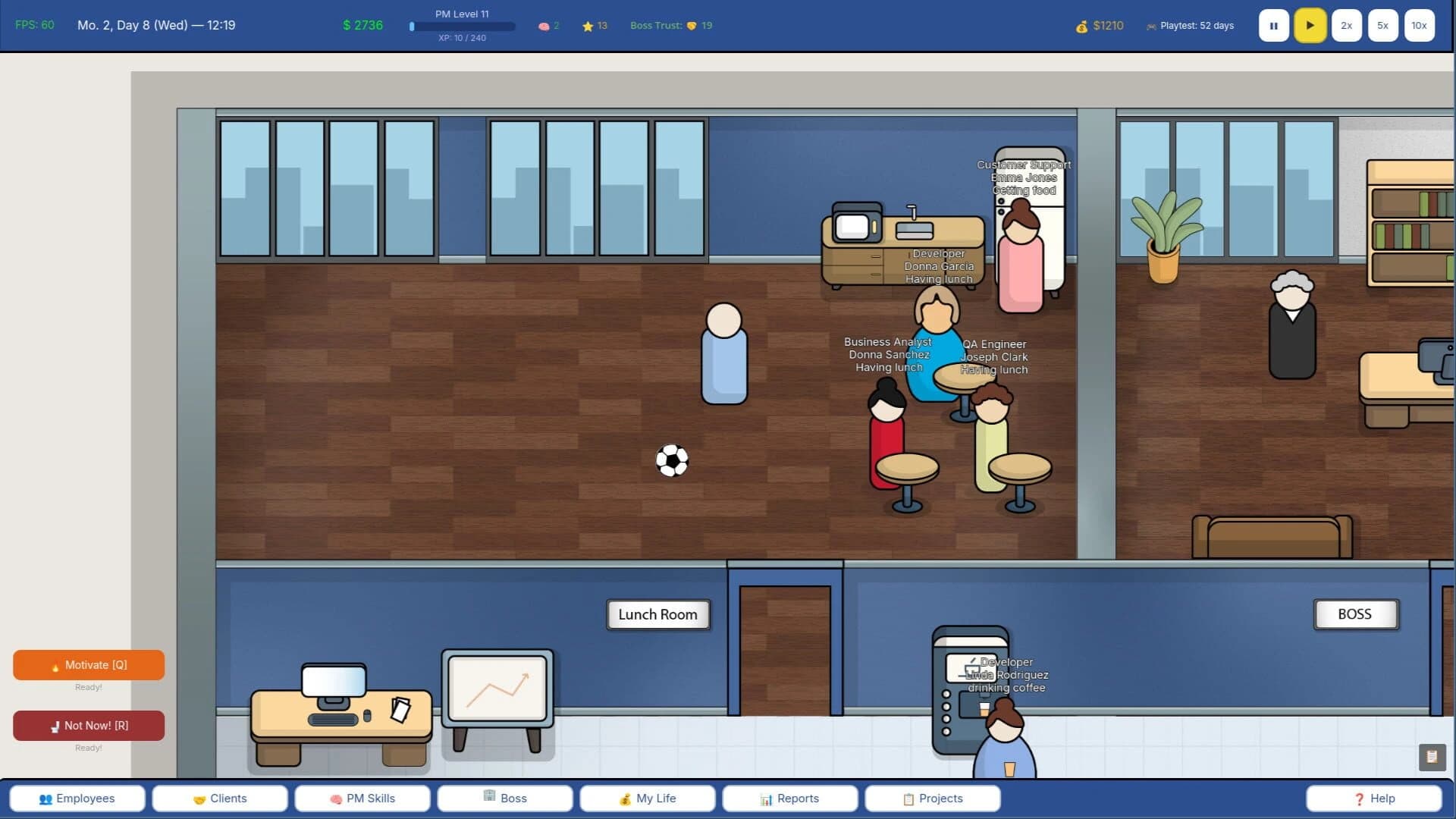 Project Manager Sim screenshot 3