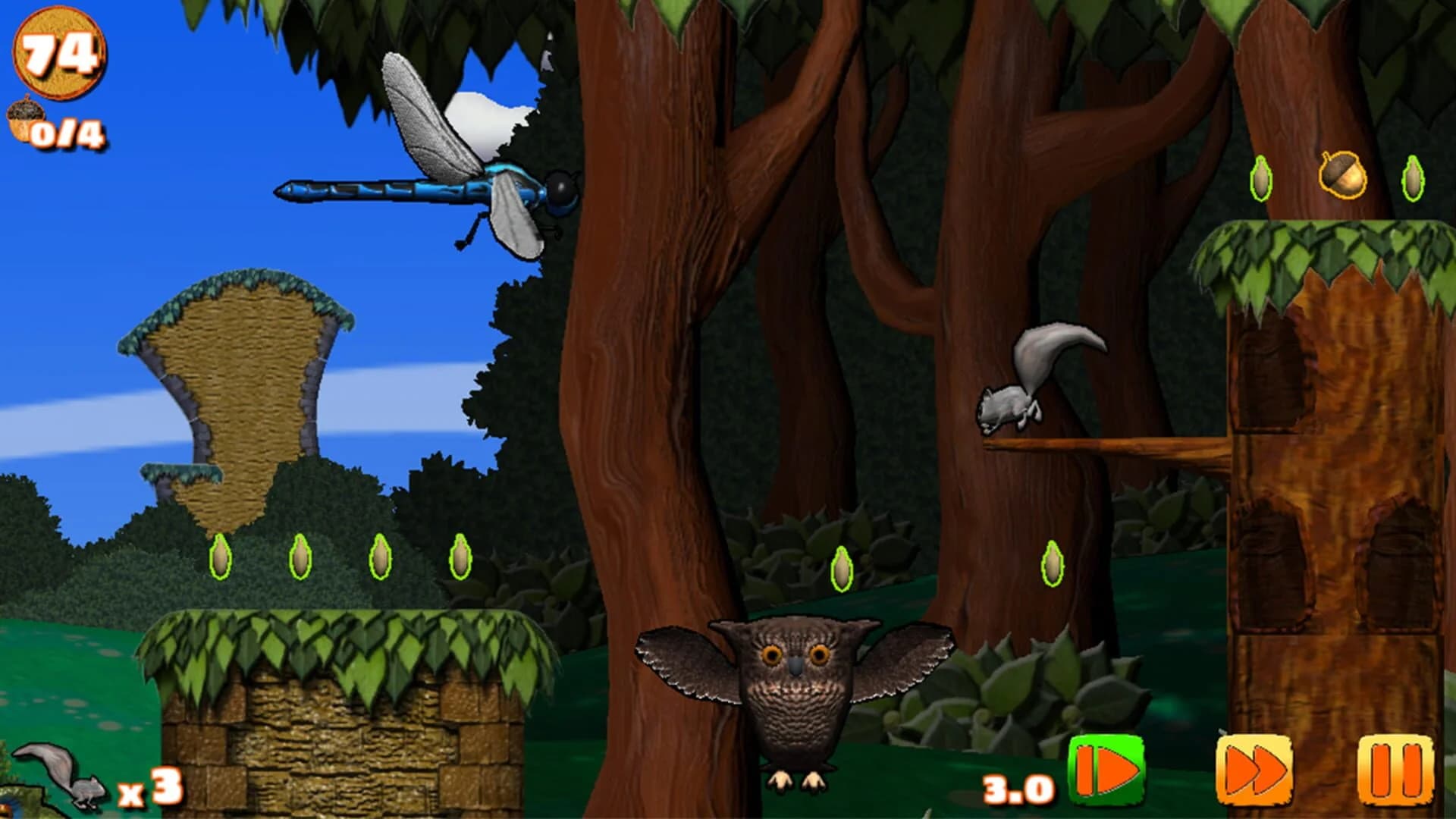 Psycho Squirrels screenshot 1