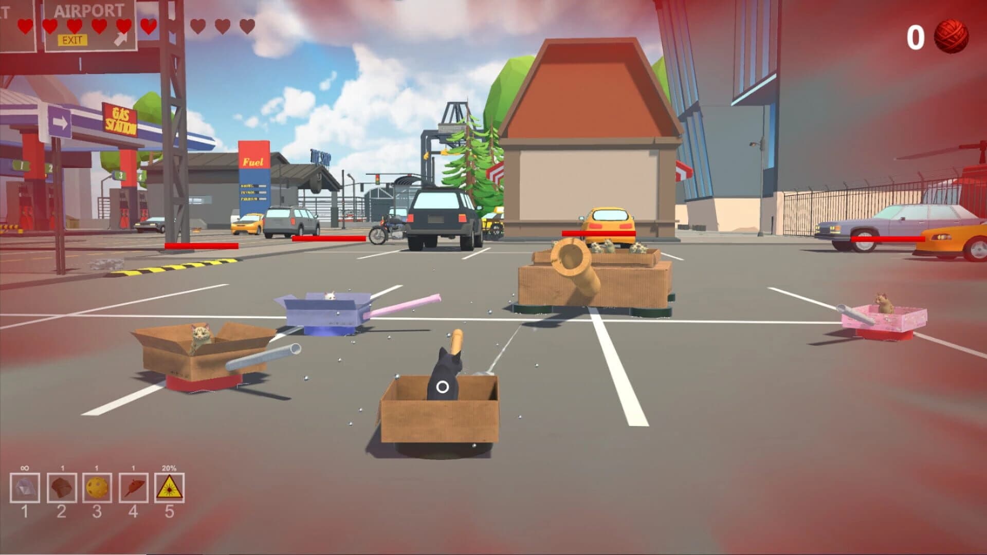 Purrfect Tanks: The Yarnpocalypse screenshot 5