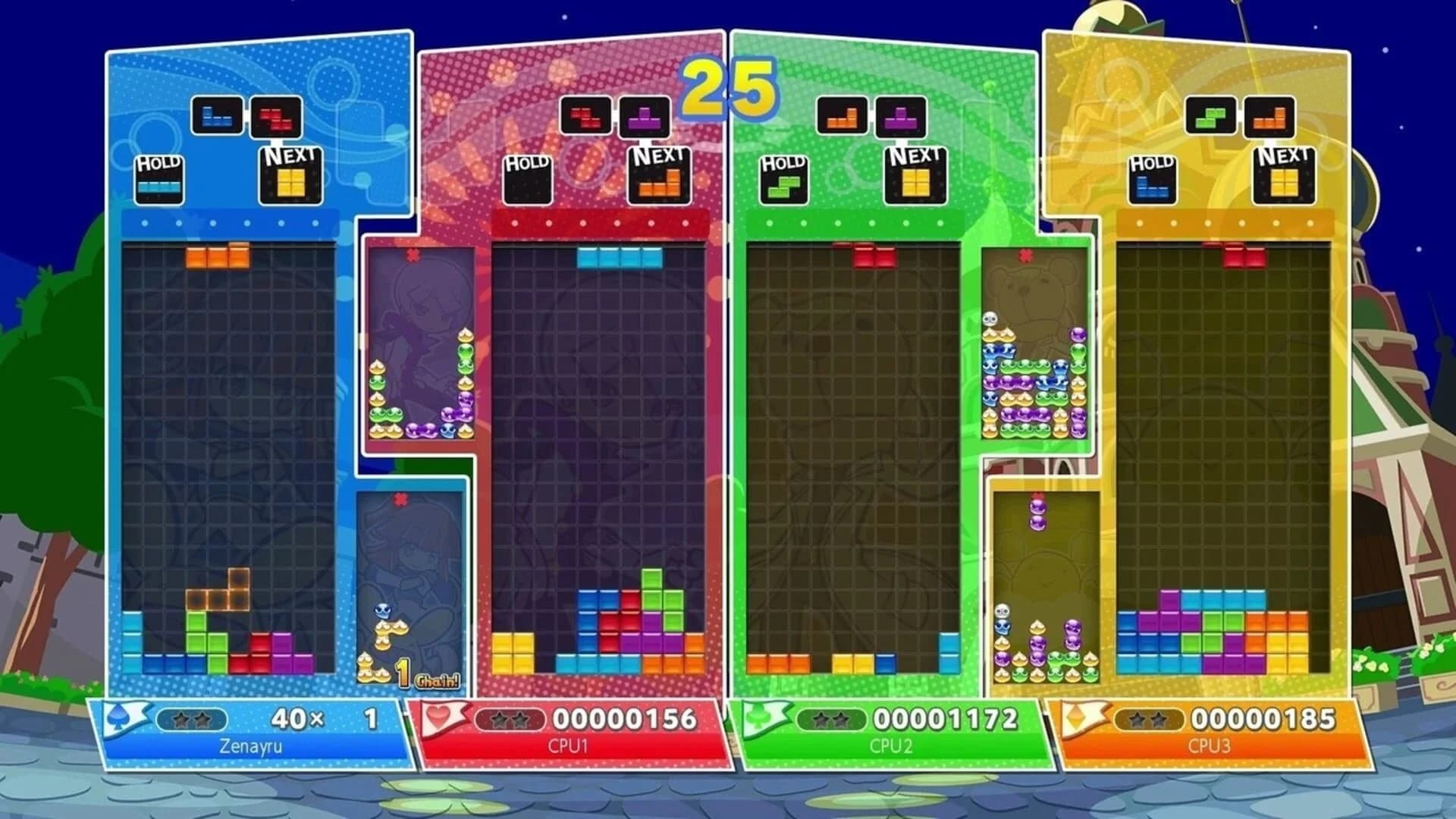 Puyo Puyo Tetris screenshot 1
