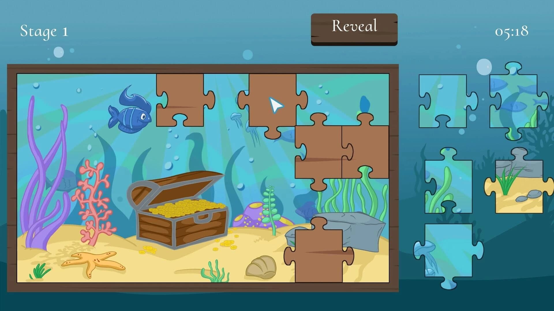Puzzle Piecer: The World Below screenshot 1