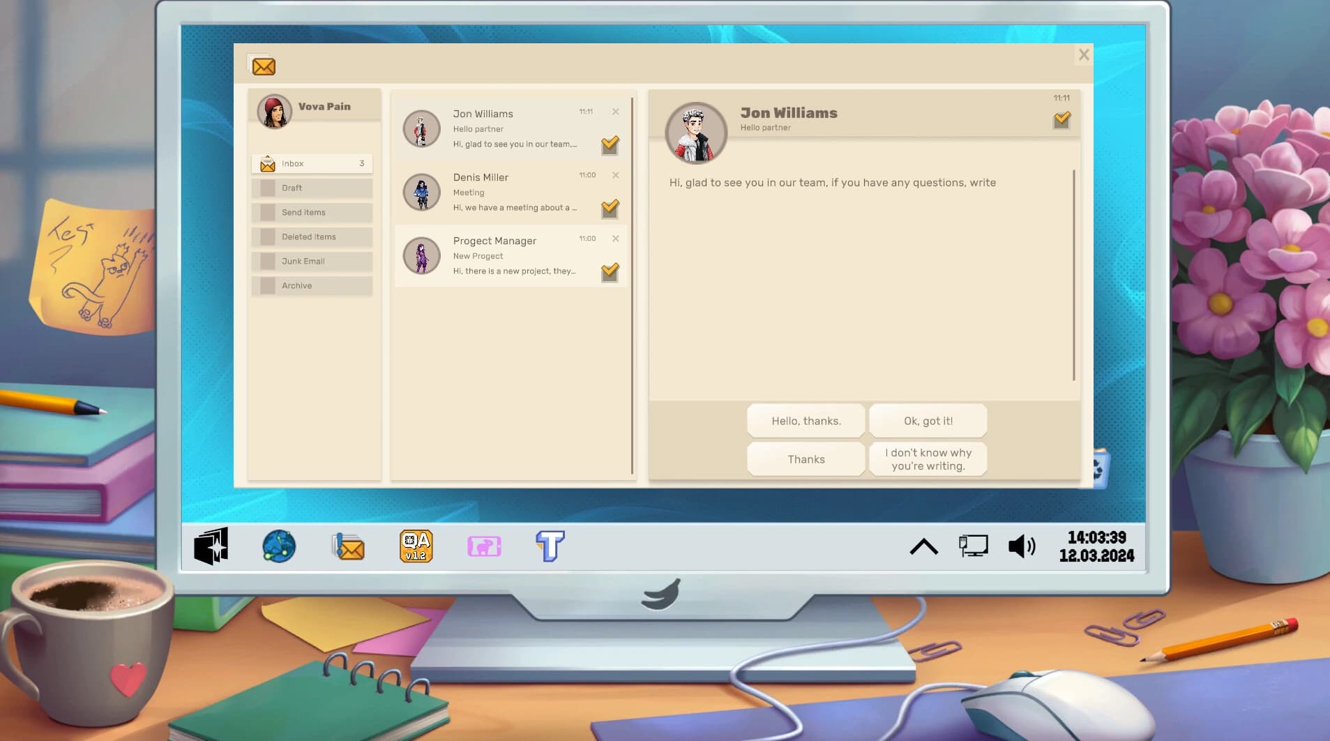 QA Simulator screenshot 2