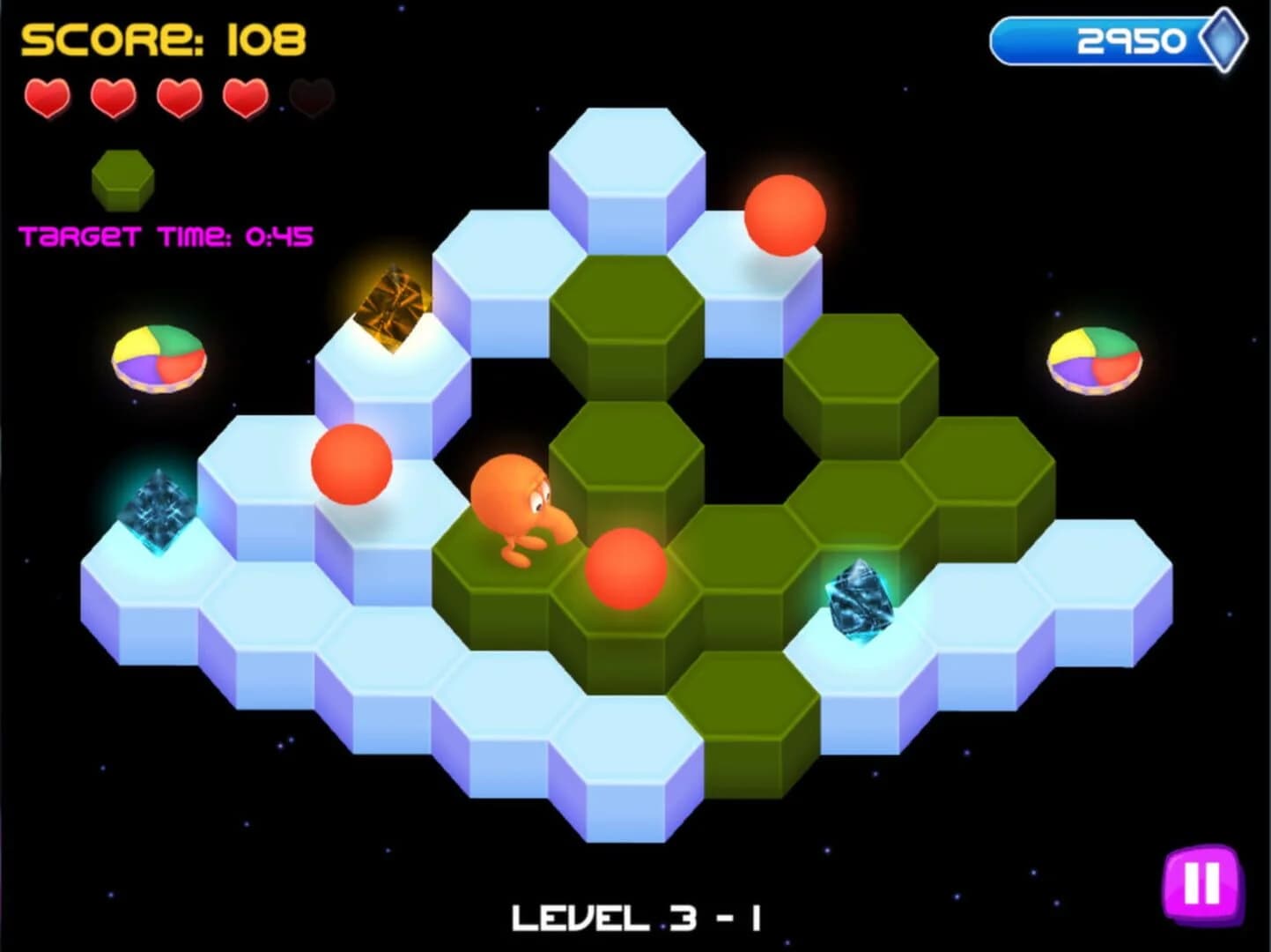 Q*bert: Rebooted screenshot 1