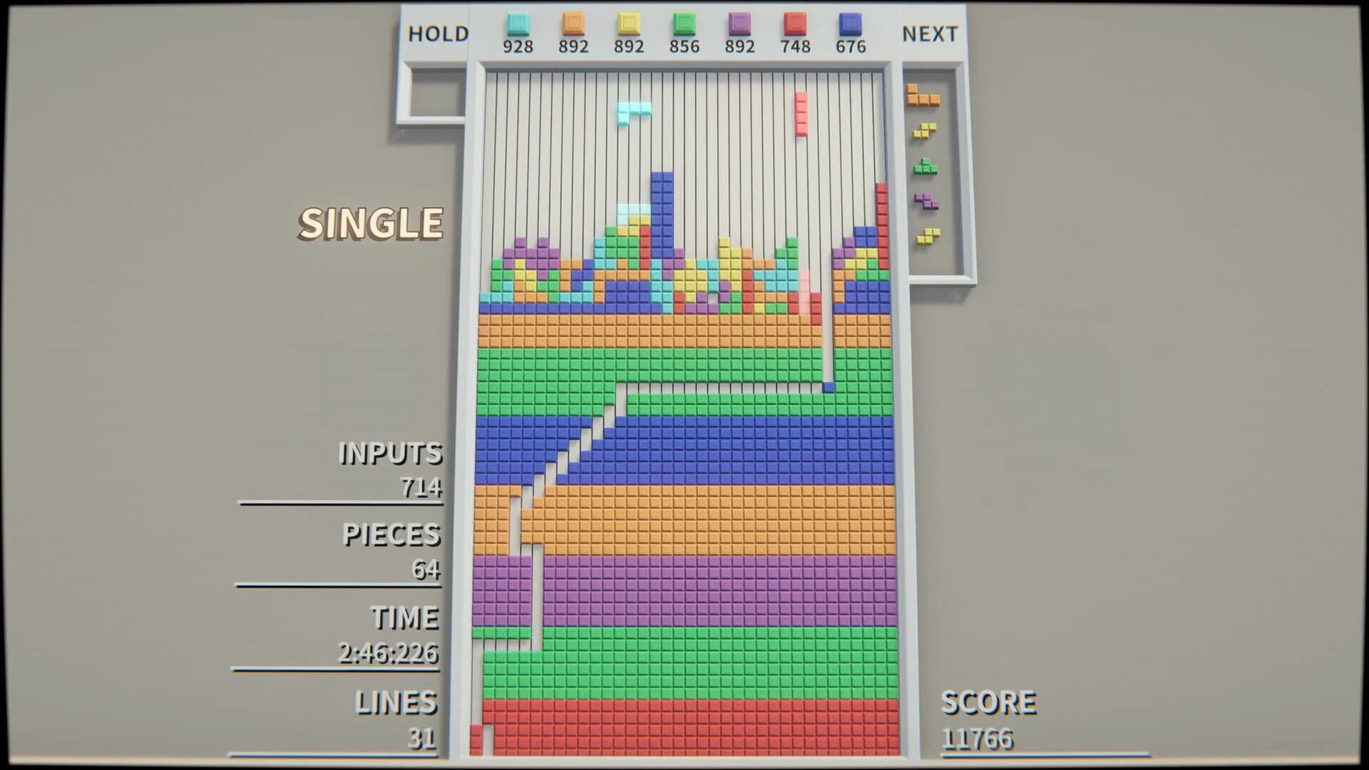 Quadra Break Tetris screenshot 3
