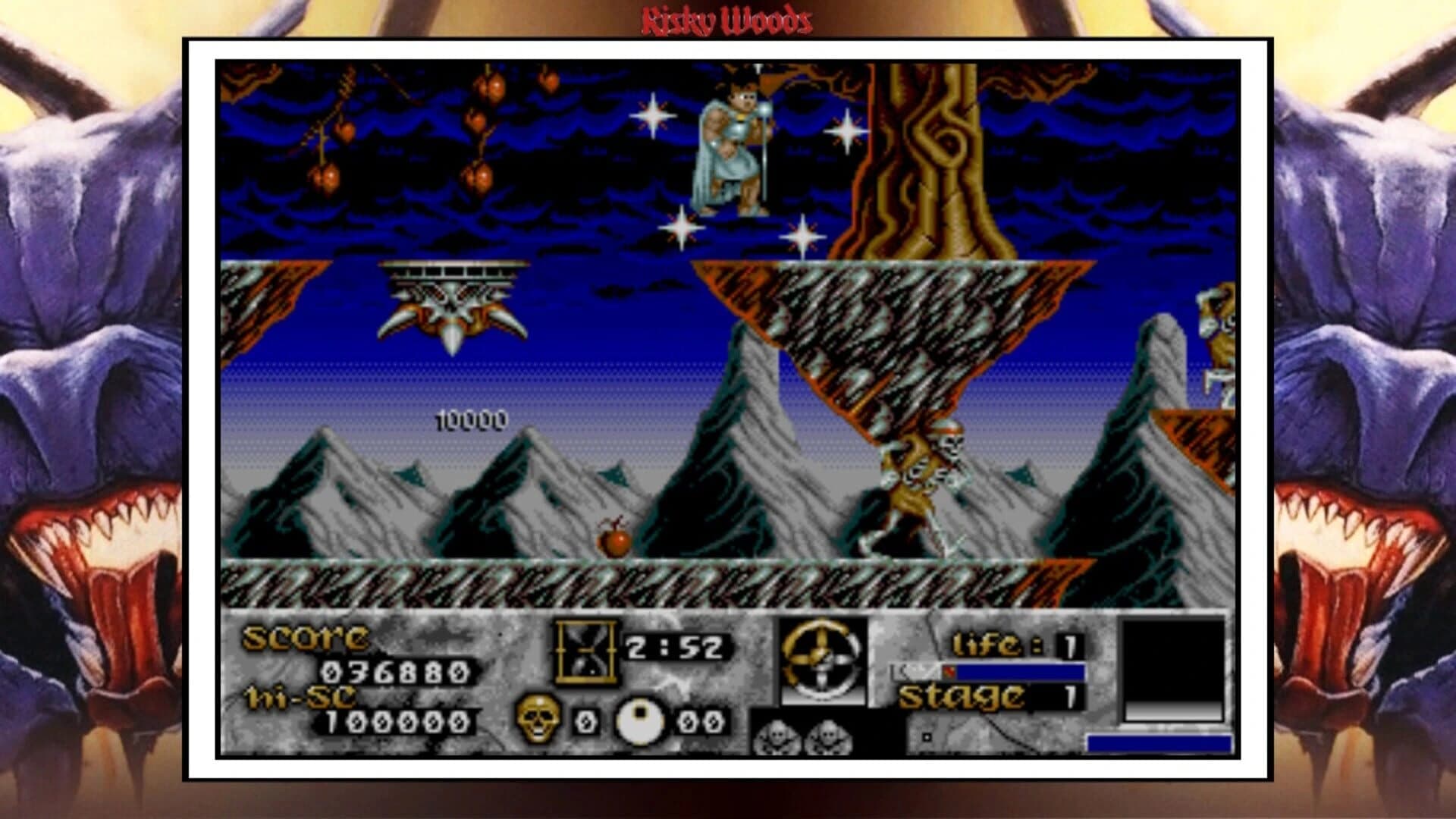 QUByte Classics: Risky Woods screenshot 5