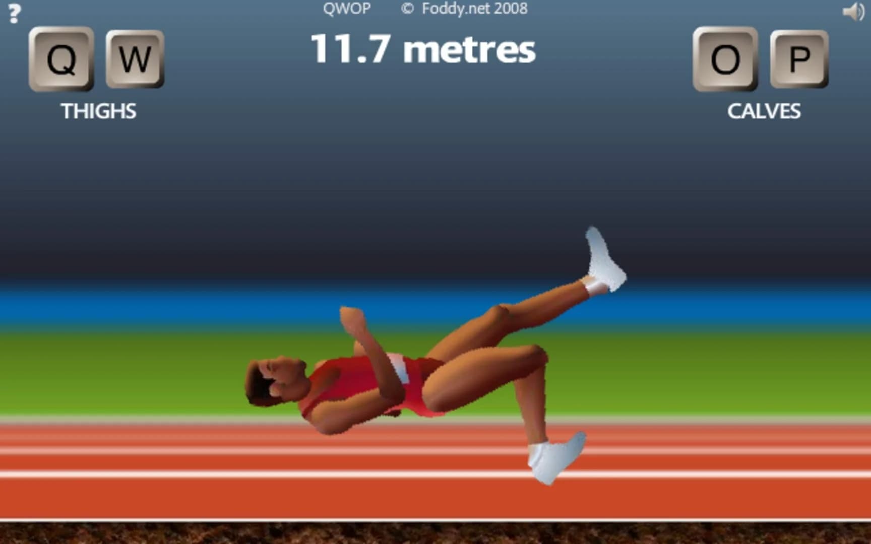 QWOP screenshot 1