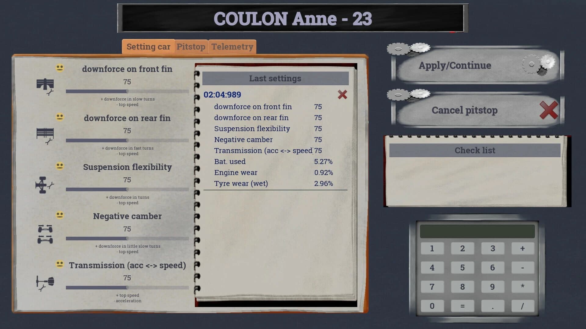 Race Manager screenshot 2