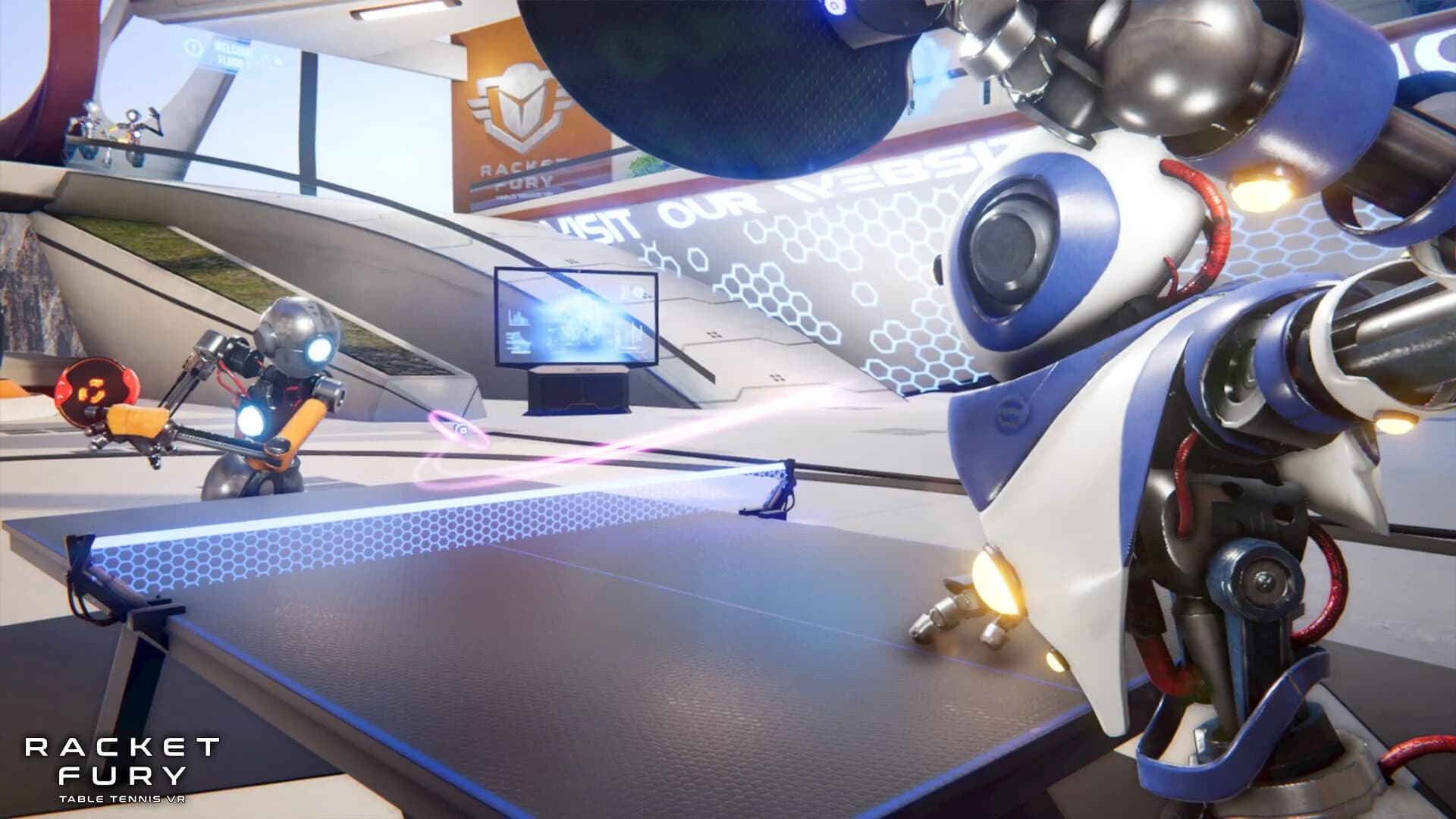 Racket Fury: Table Tennis VR screenshot 3