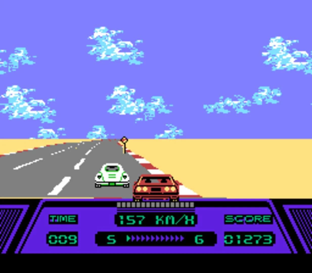 Rad Racer screenshot 1
