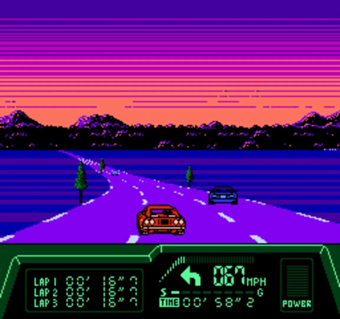 Rad Racer II screenshot 2
