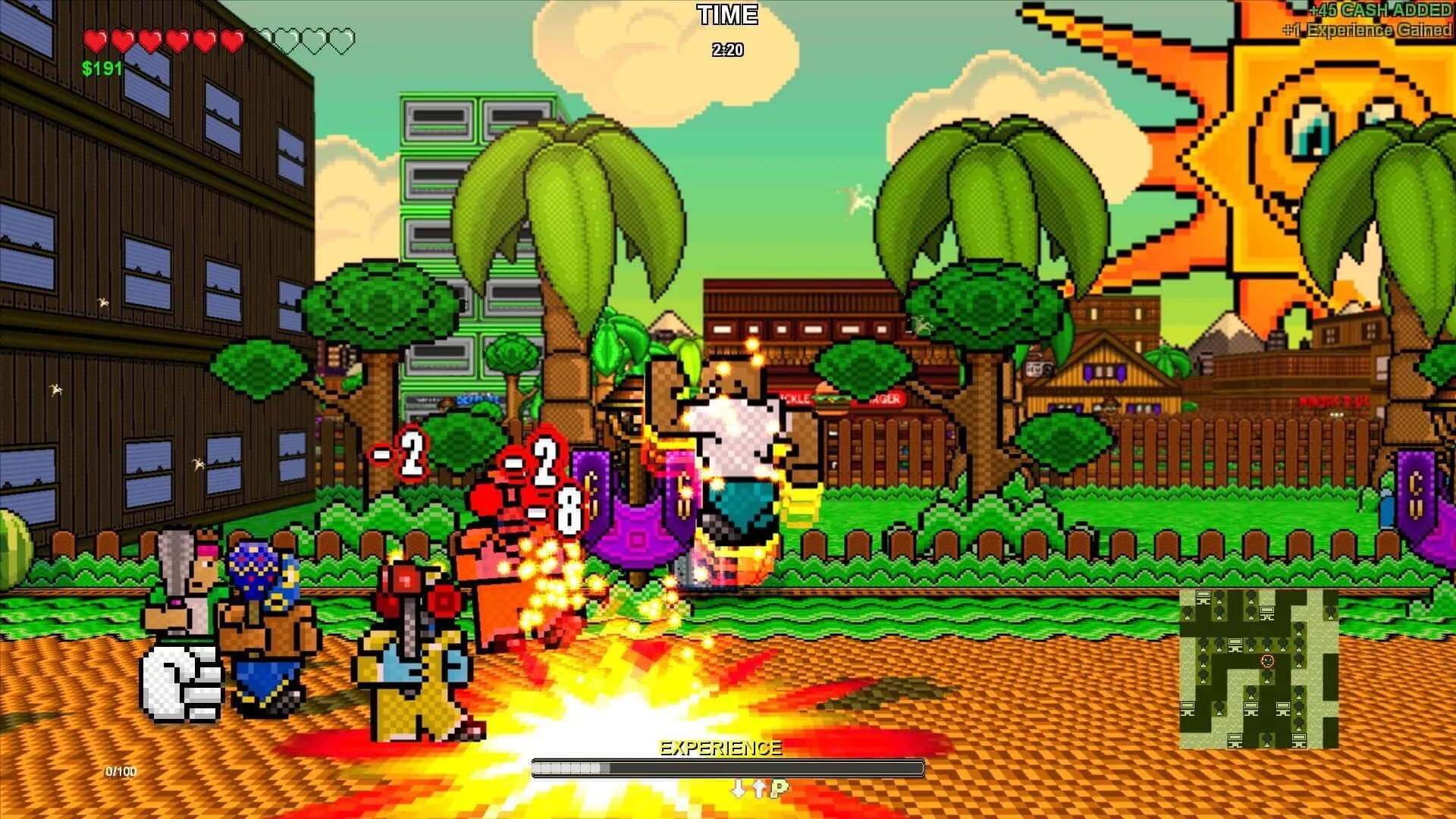 Radical Heroes: Crimson City Crisis screenshot 1