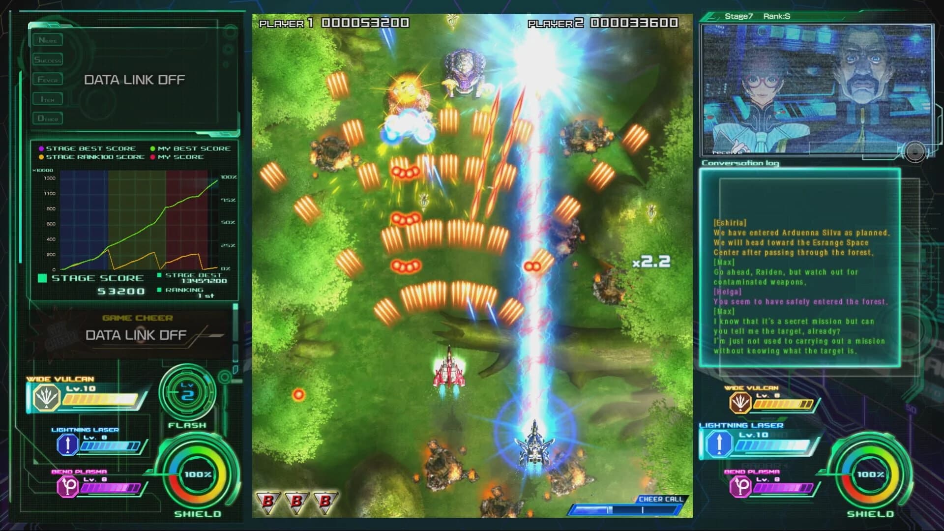 Raiden V: Director's Cut screenshot 1