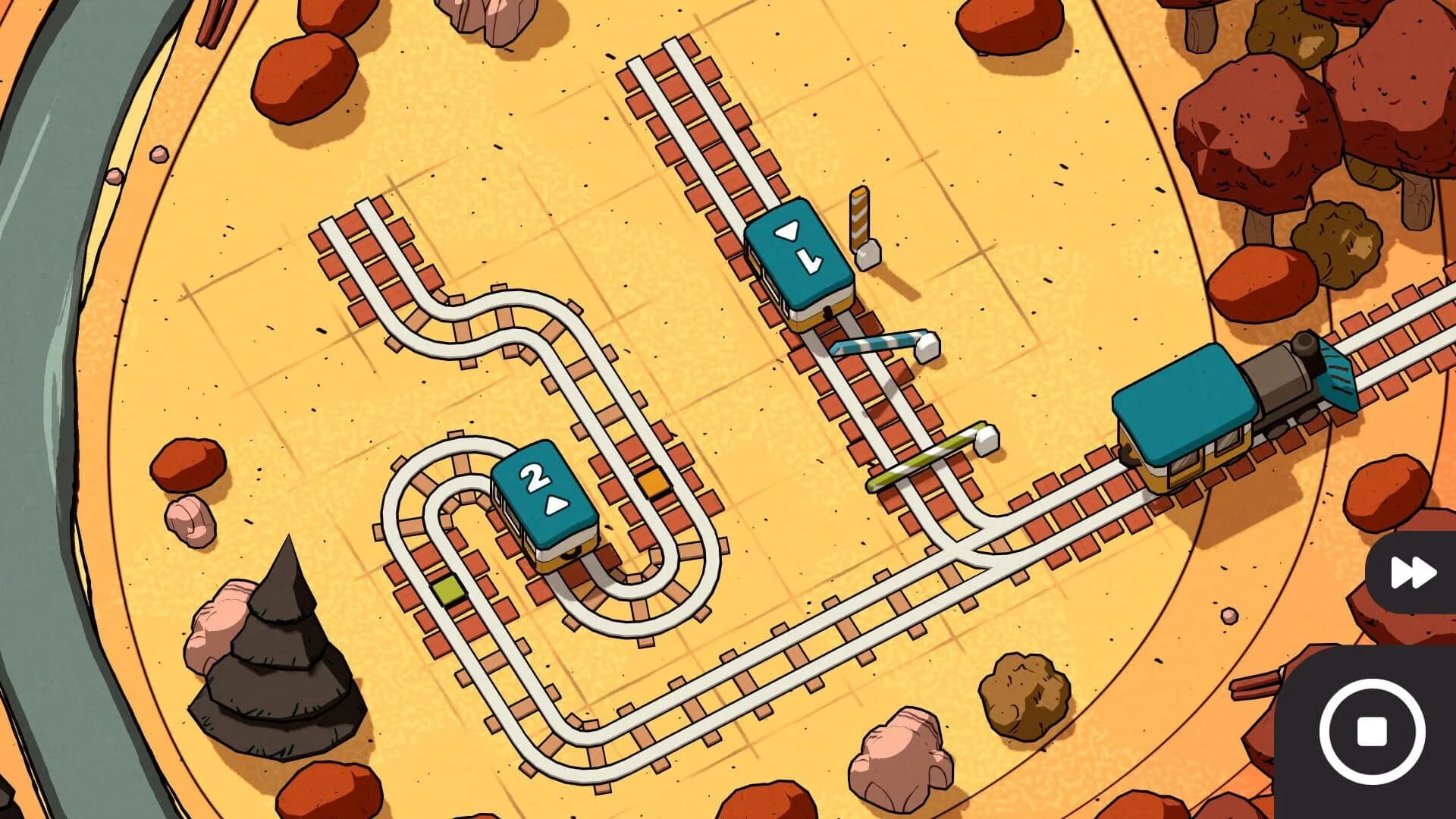 Railbound screenshot 1
