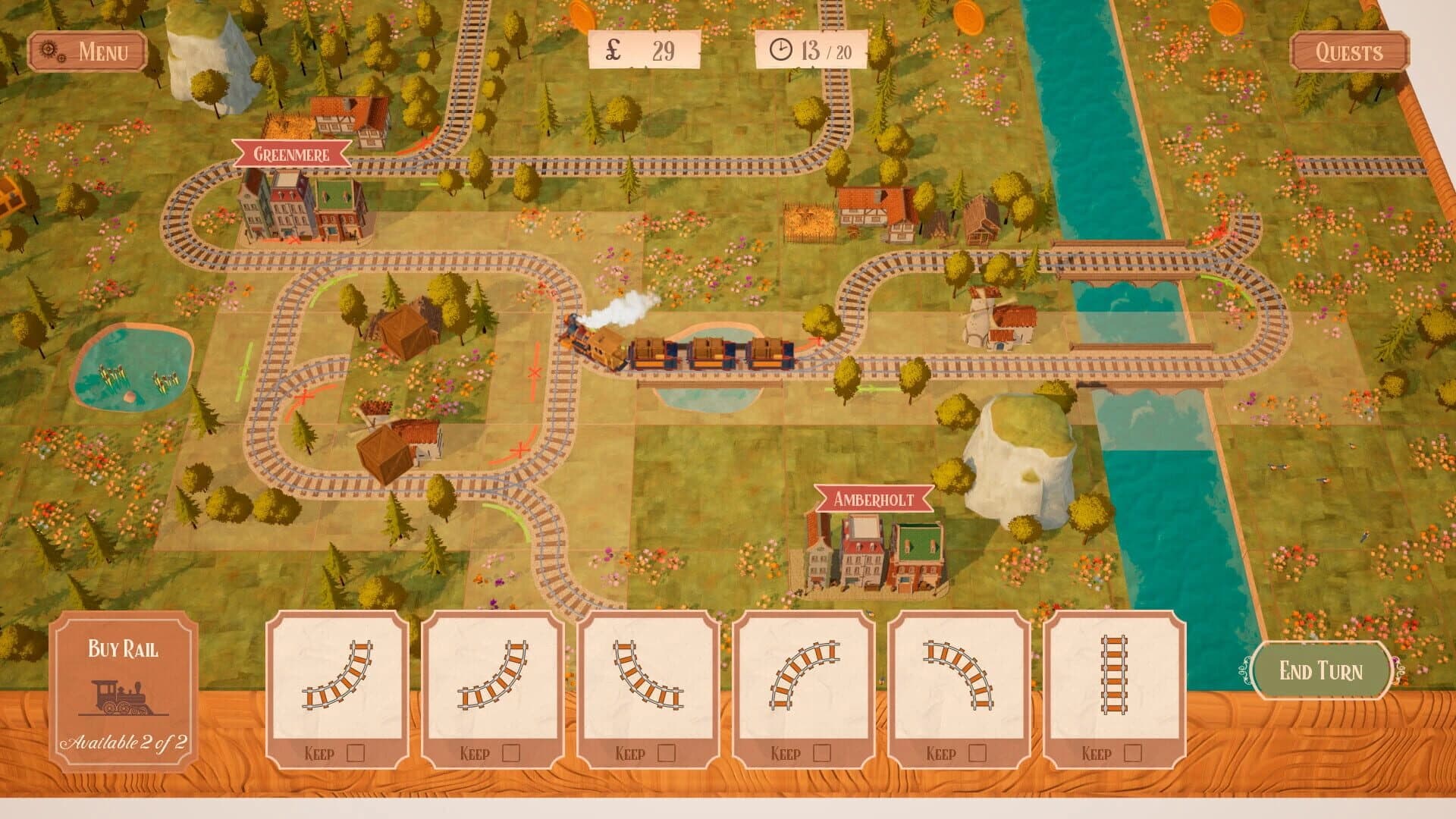 Railroad to Amberfield screenshot 5