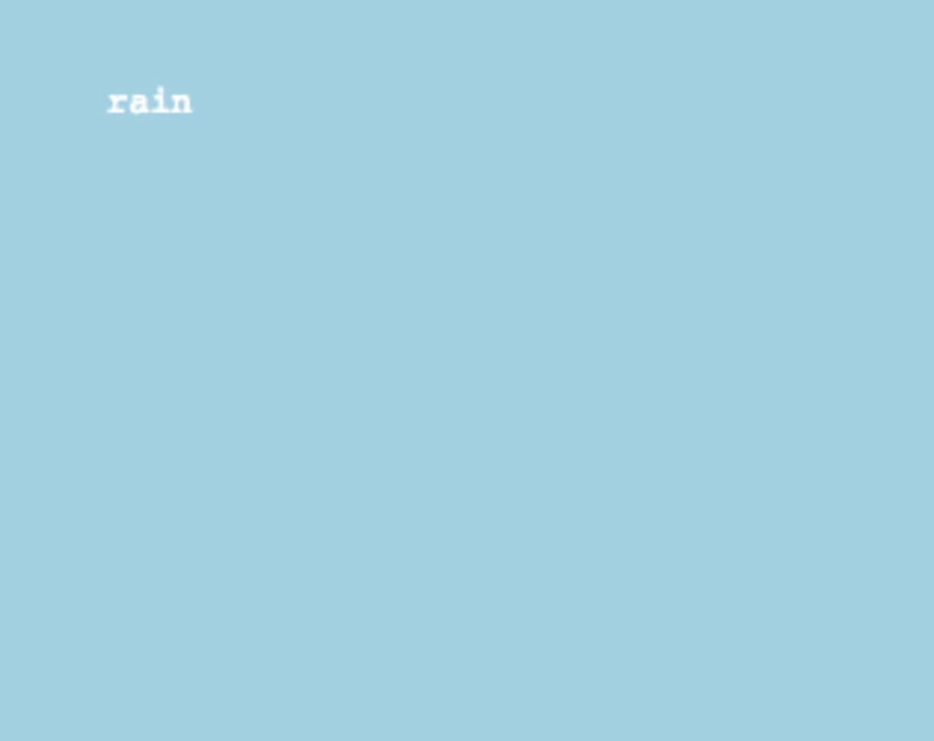 Rain screenshot 1
