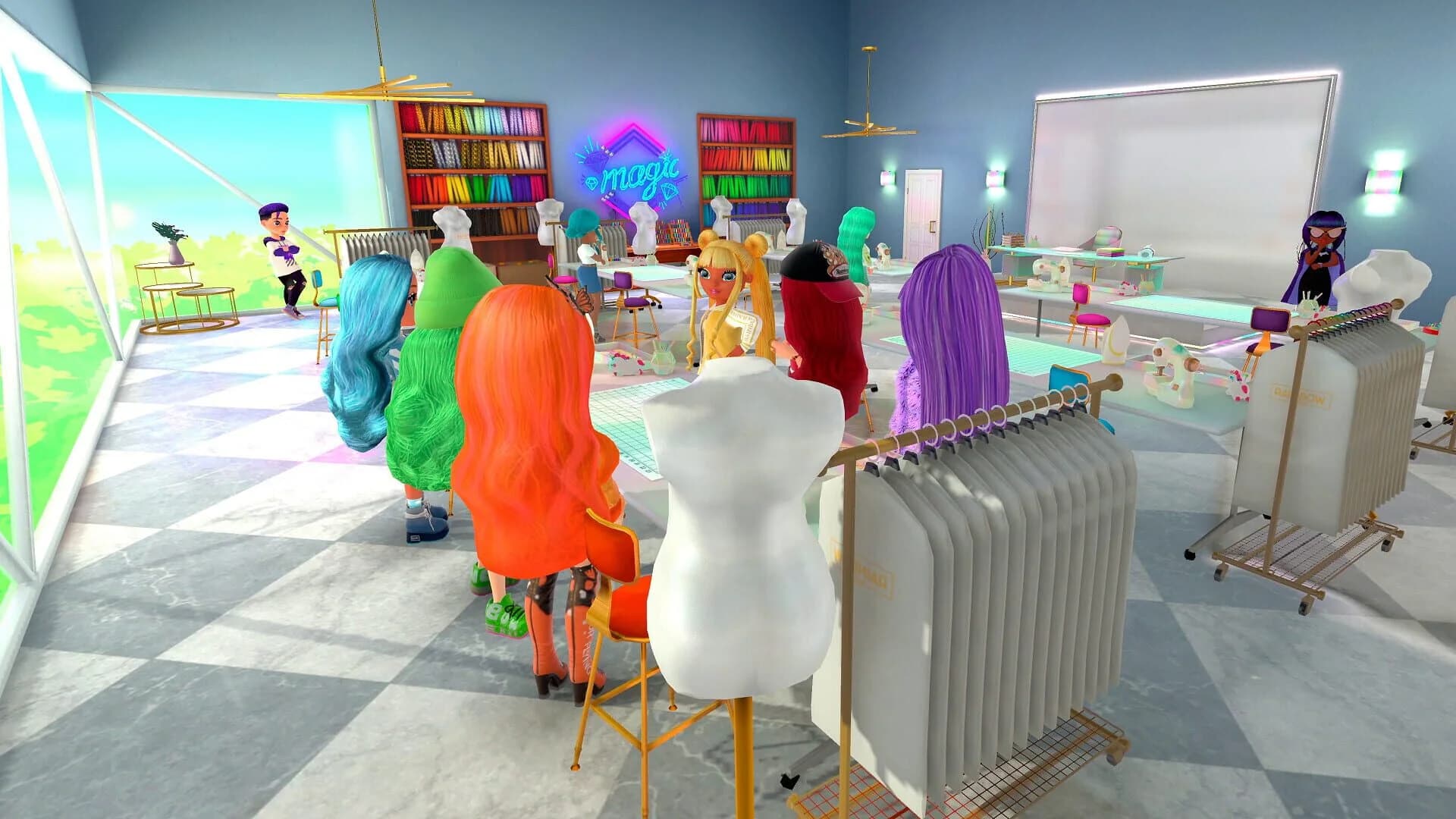 Rainbow High: Runway Rush screenshot 1