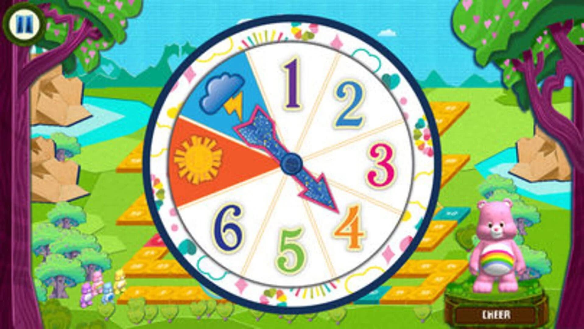 Rainbow Slides: Care Bears! screenshot 1