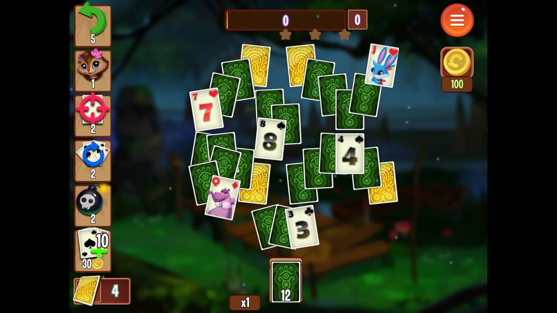 Rainforest Solitaire screenshot 4