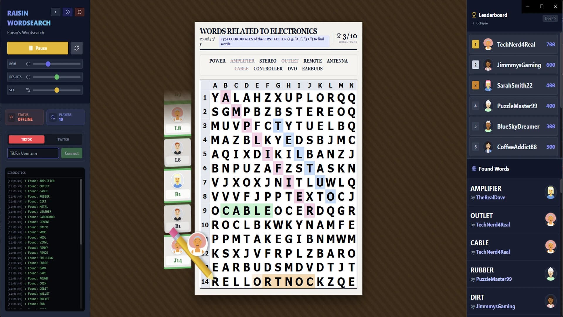 Raisin Wordsearch screenshot 6