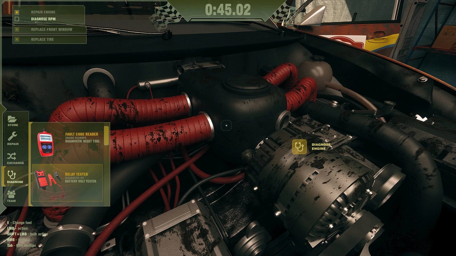 Rally Mechanic Simulator screenshot 2