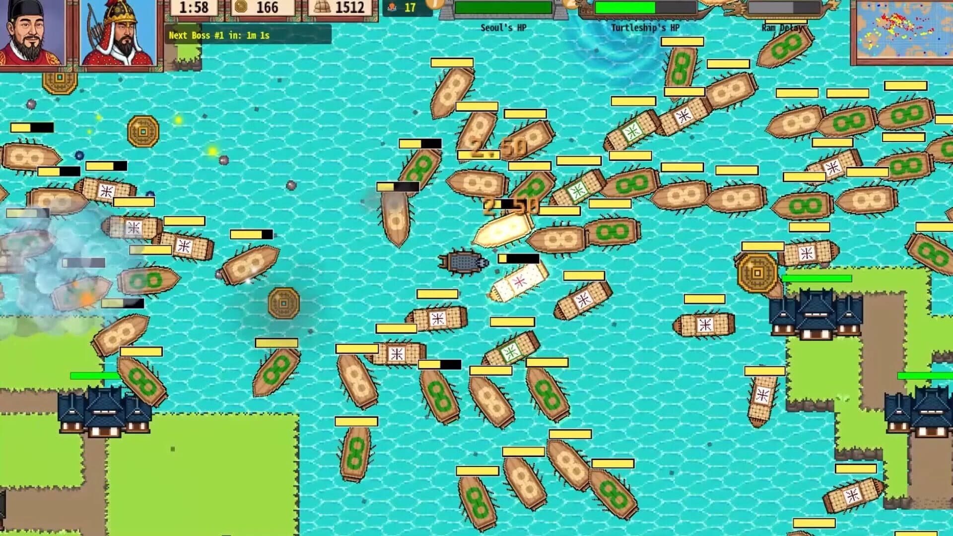 Ramming Turtleship: 1592 - The Imjin War screenshot 4