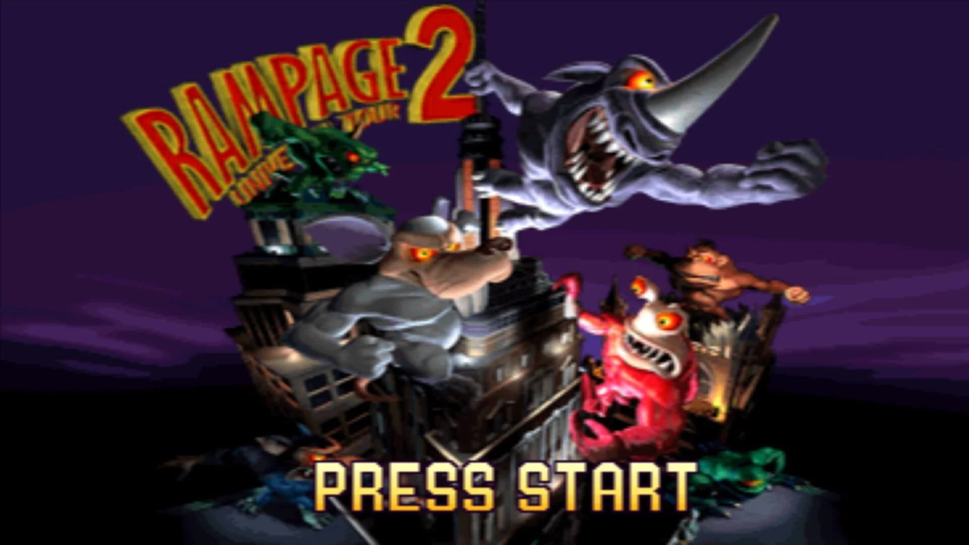 Rampage 2: Universal Tour screenshot 1