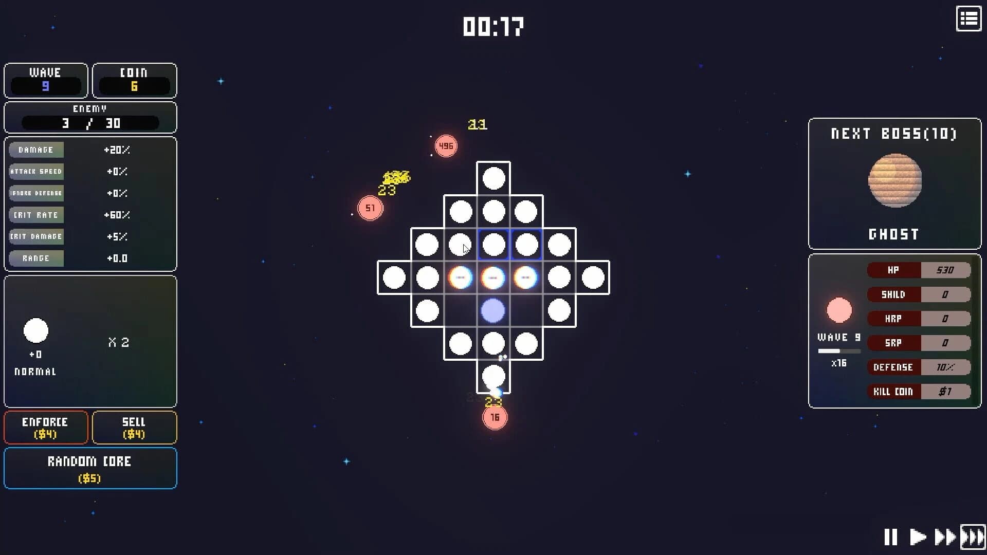 Random Core Defense screenshot 2