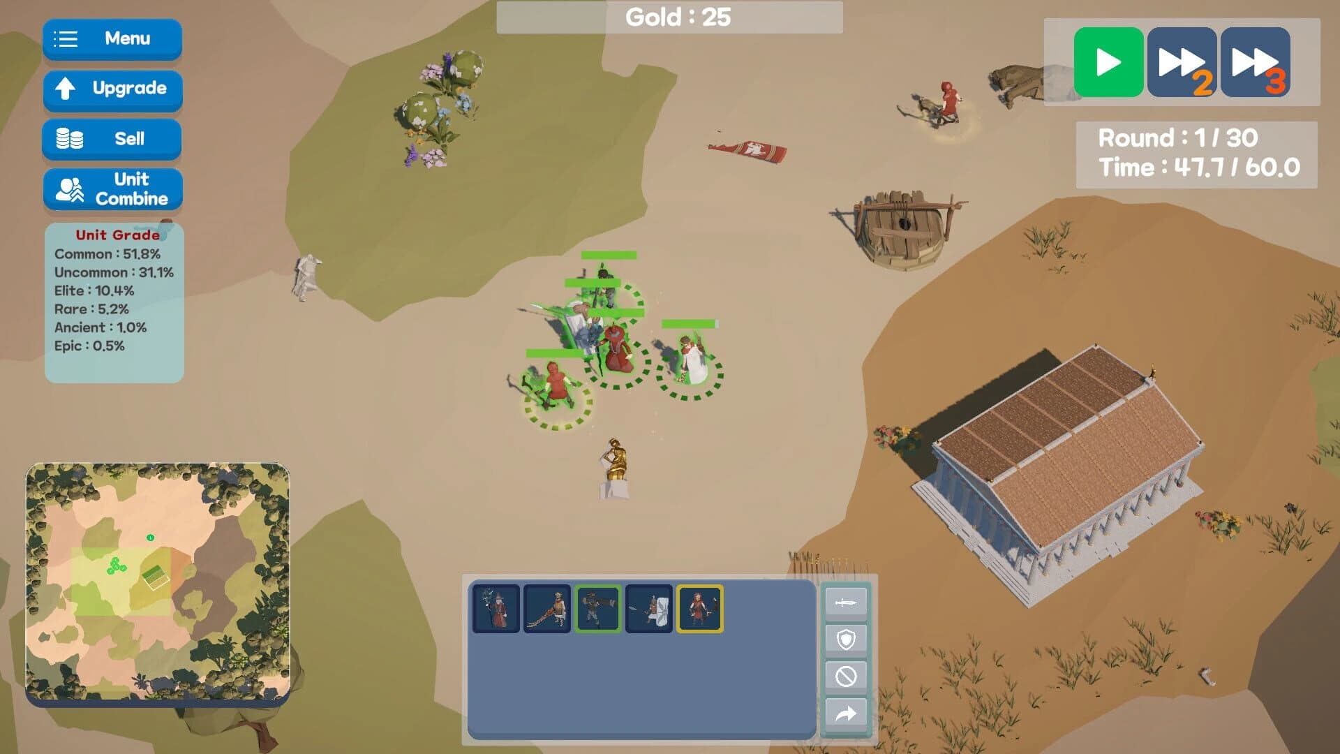 Random Hero Defense screenshot 1