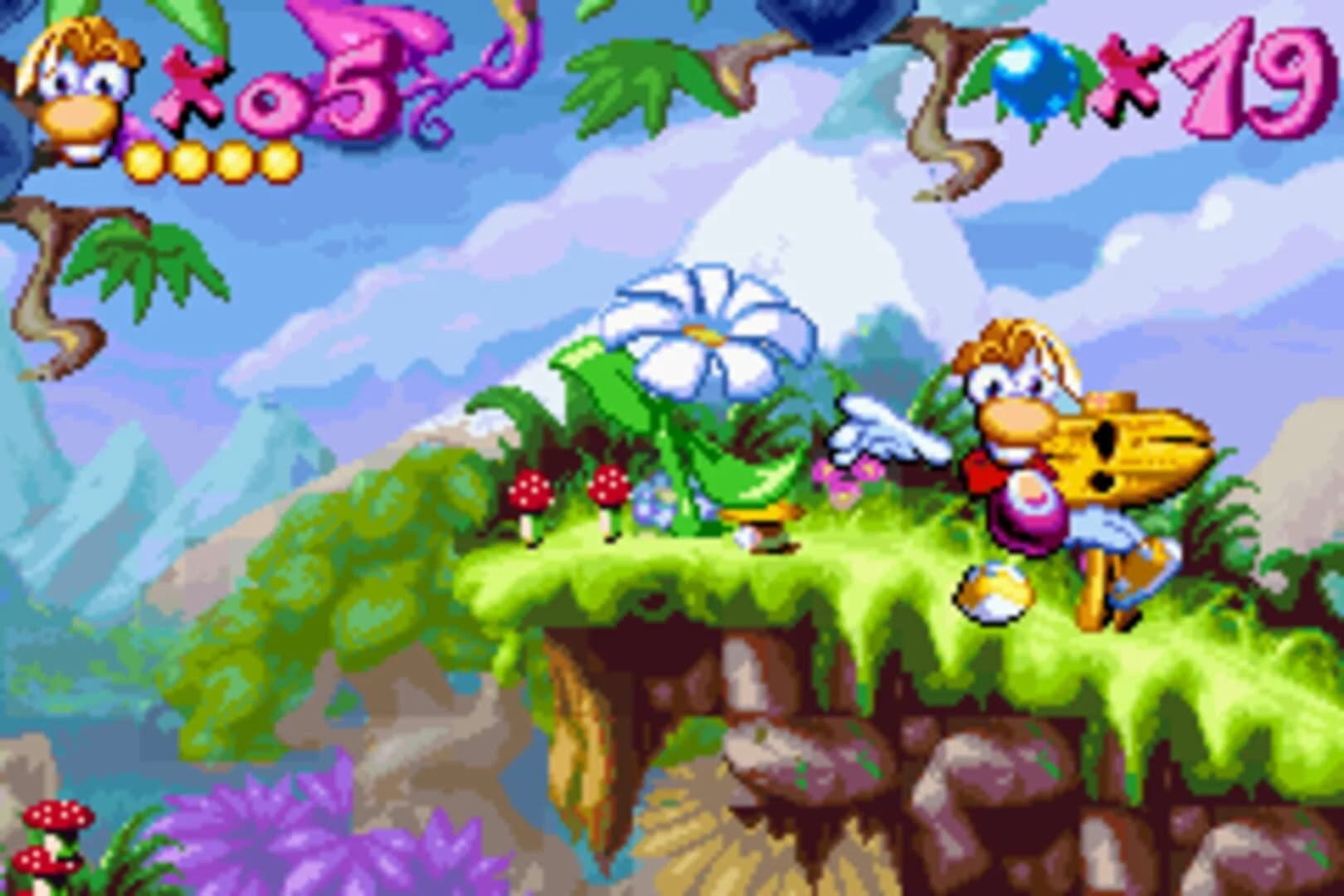 Rayman Advance screenshot 1