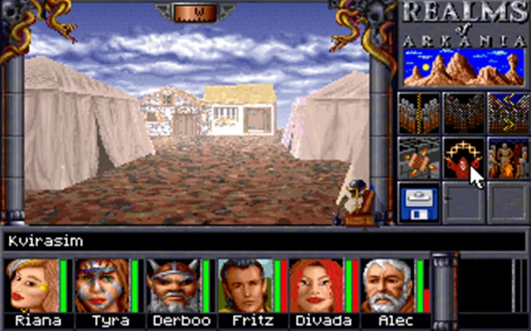 Realms of Arkania 2 - Star Trail Classic screenshot 2